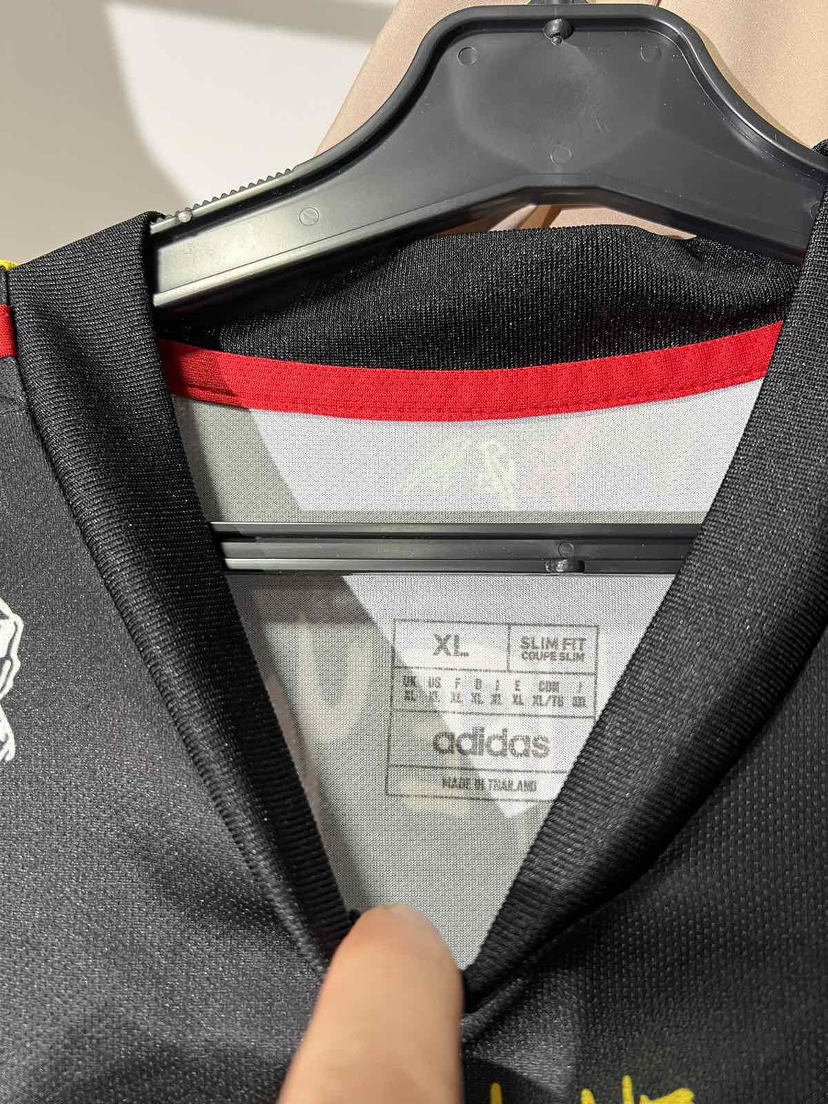 Adidas Adidas Ajax Bob Marley 2021-2022 Third Football Jersey Size US L / EU 52-54 / 3 - 4 Thumbnail