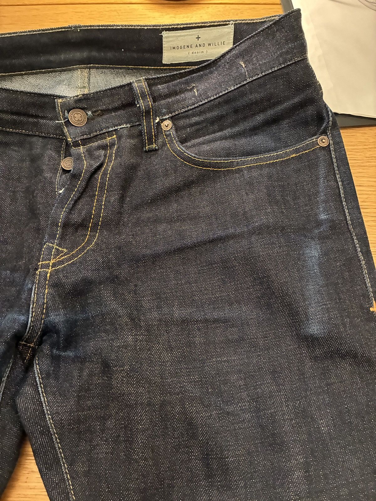 Imogene + Willie Imogene + Willie Charlie raw indigo jeans Size US 32 / EU 48 - 2 Thumbnail
