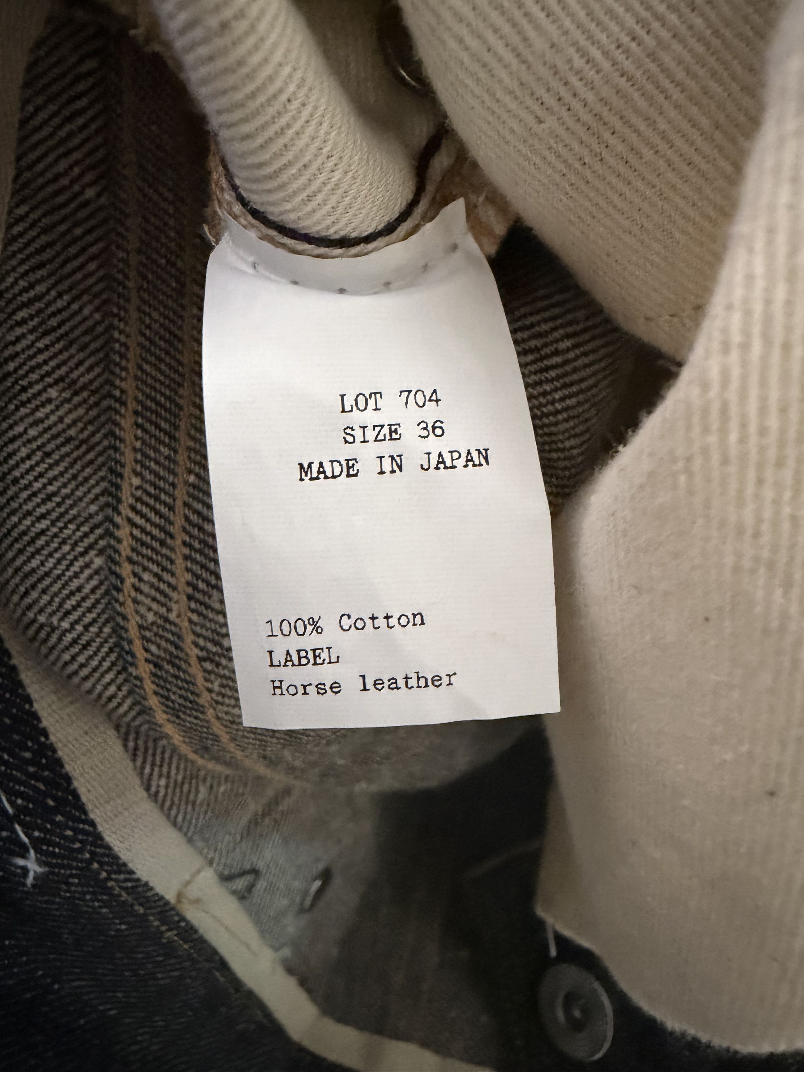 Taiga Takahashi Taiga Takahashi LOT.704 DENIM TROUSERS C.1920'S Size US 36 / EU 52 - 12 Thumbnail