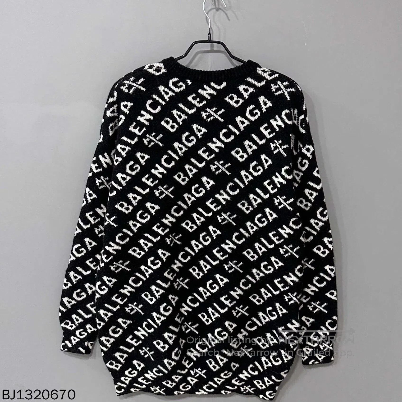 Balenciaga limited edition logo knit sweater. Size US XS / EU 42 / 0 - 2 Thumbnail