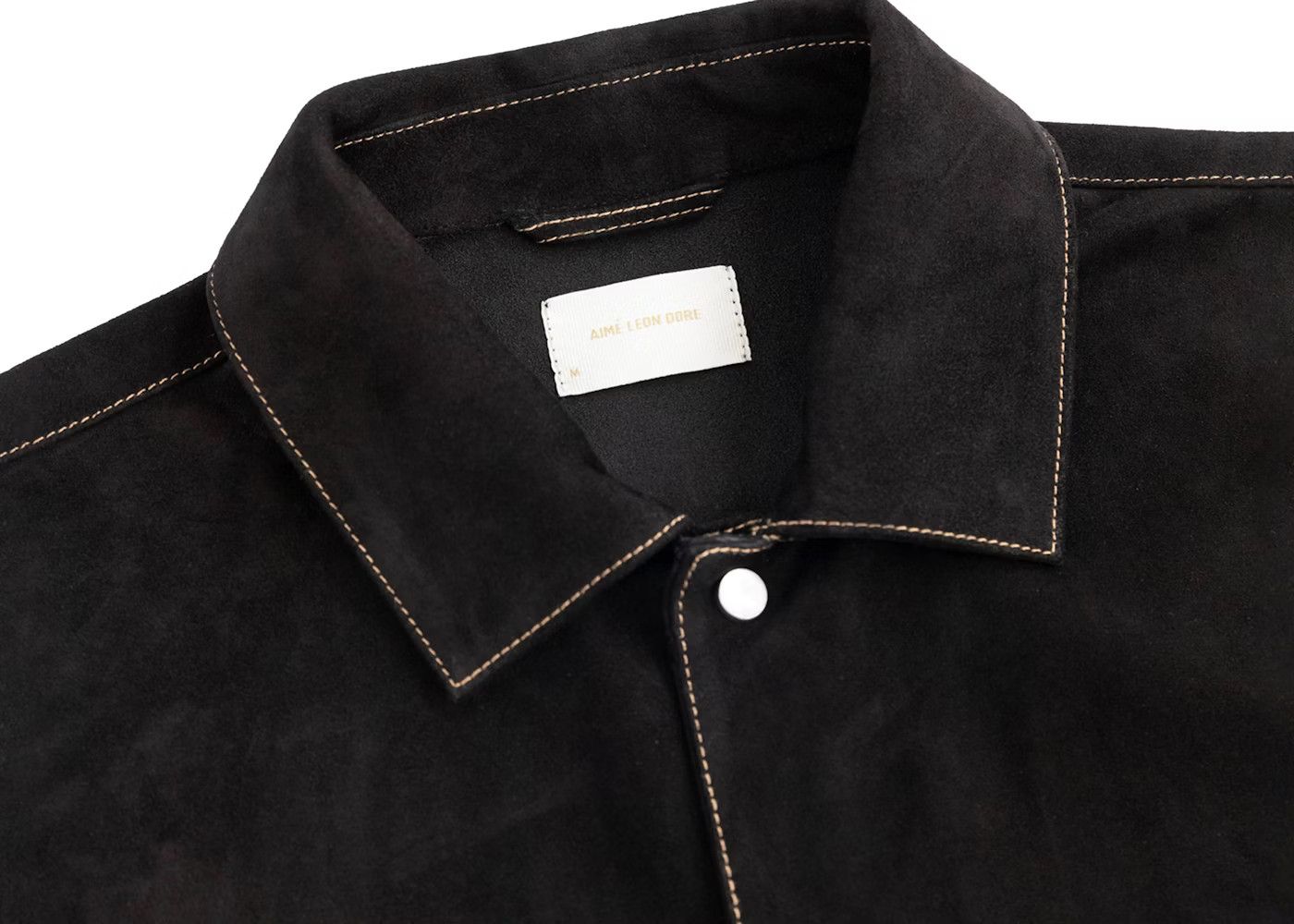 Aime Leon Dore AIME LEON DORE FW22 SUEDE SHIRT Size US L / EU 52-54 / 3 - 9 Thumbnail