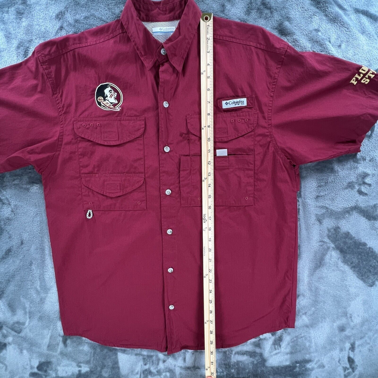 Columbia Columbia PFG Fishing Vented Shirt Men S Florida State Semino Size US S / EU 44-46 / 1 - 9 Thumbnail