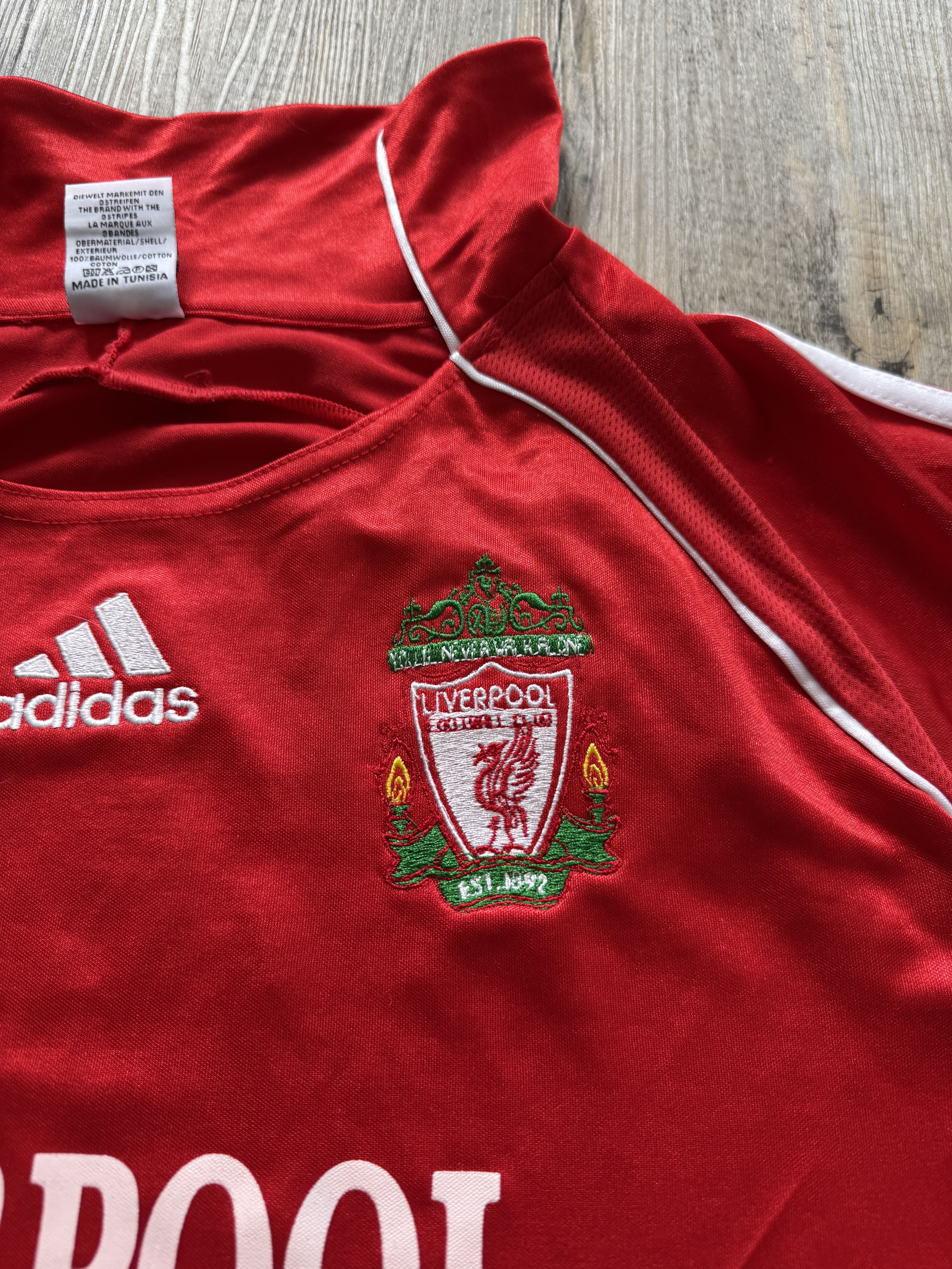 Adidas Football T-Shirt Adidas Liverpool Gerrard Size L Size US L / EU 52-54 / 3 - 5 Thumbnail