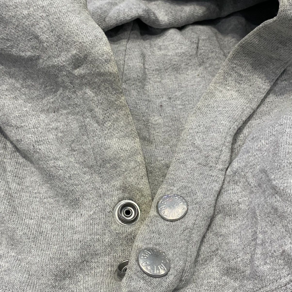 Bape Bapeman Logo Gray Hoodie Size US L / EU 52-54 / 3 - 6 Thumbnail