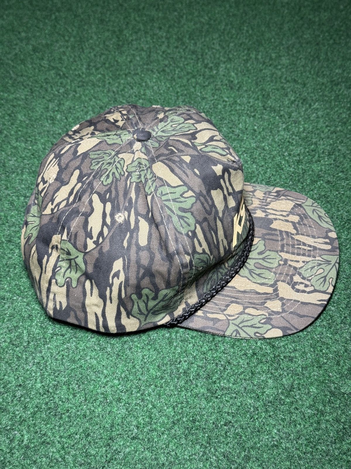 Vintage intage Camo Double Snapback 80s 90s Kem Cobra Cap Hat Size ONE SIZE - 2 Thumbnail