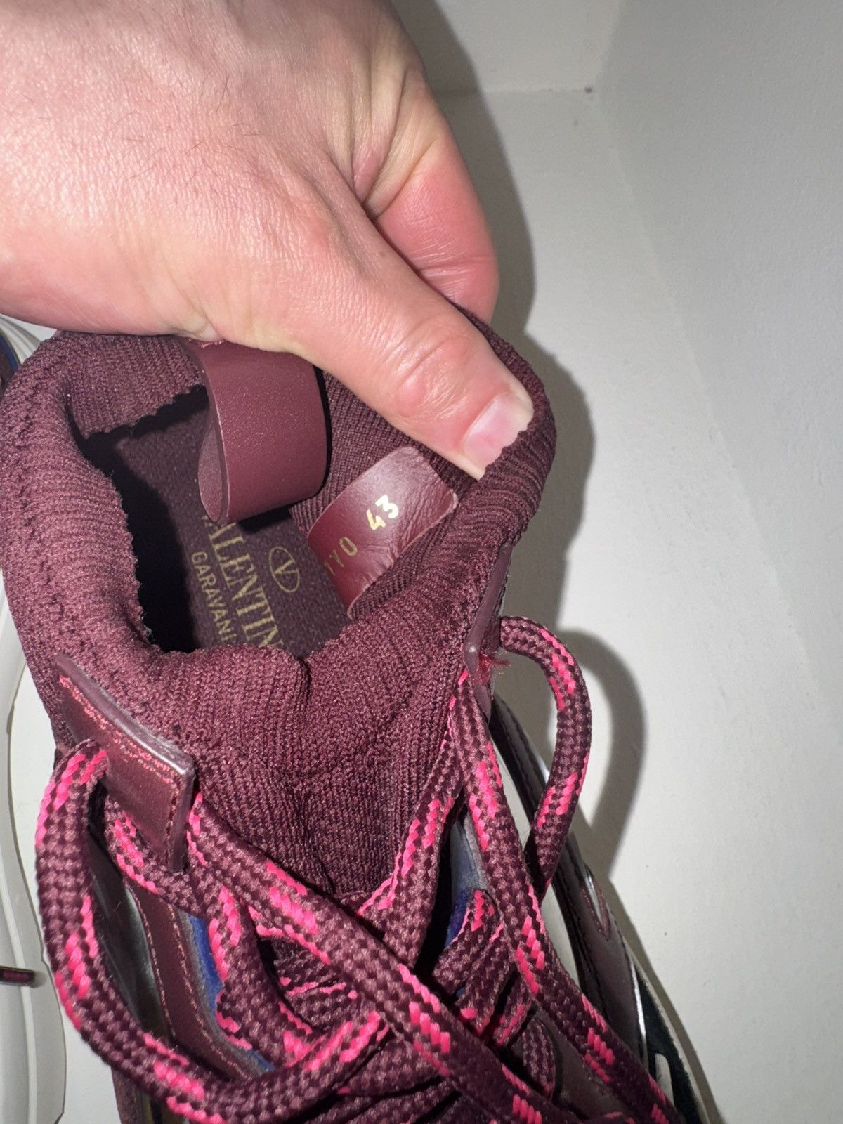 Valentino Valentino Mixed Media Sneakers Size US 10 / EU 43 - 13 Thumbnail