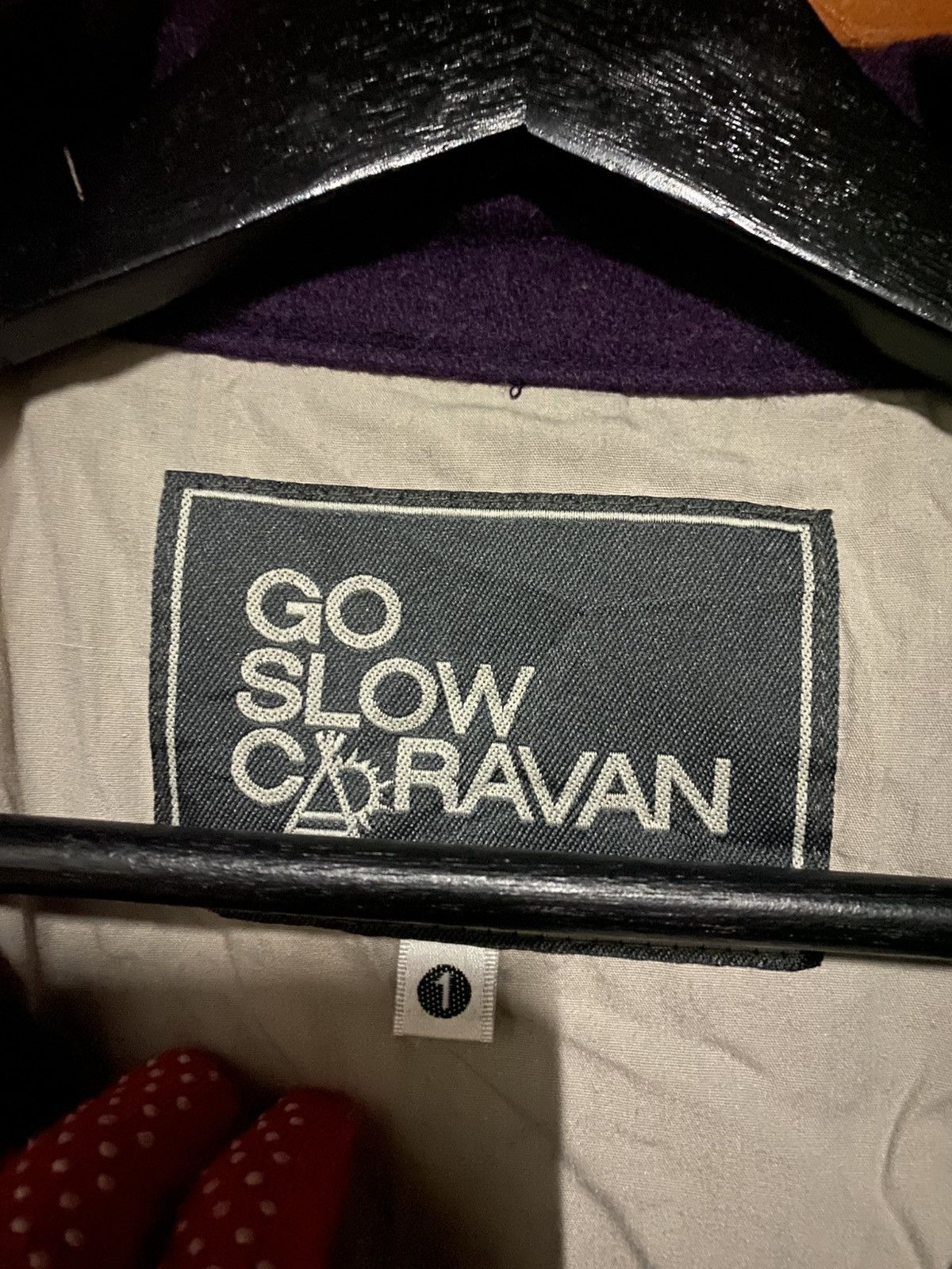 go slow caravan GO SLOW CARAVAN Patchwork Wool Jacket – Vintage Japanese Size US XS / EU 42 / 0 - 9 Thumbnail