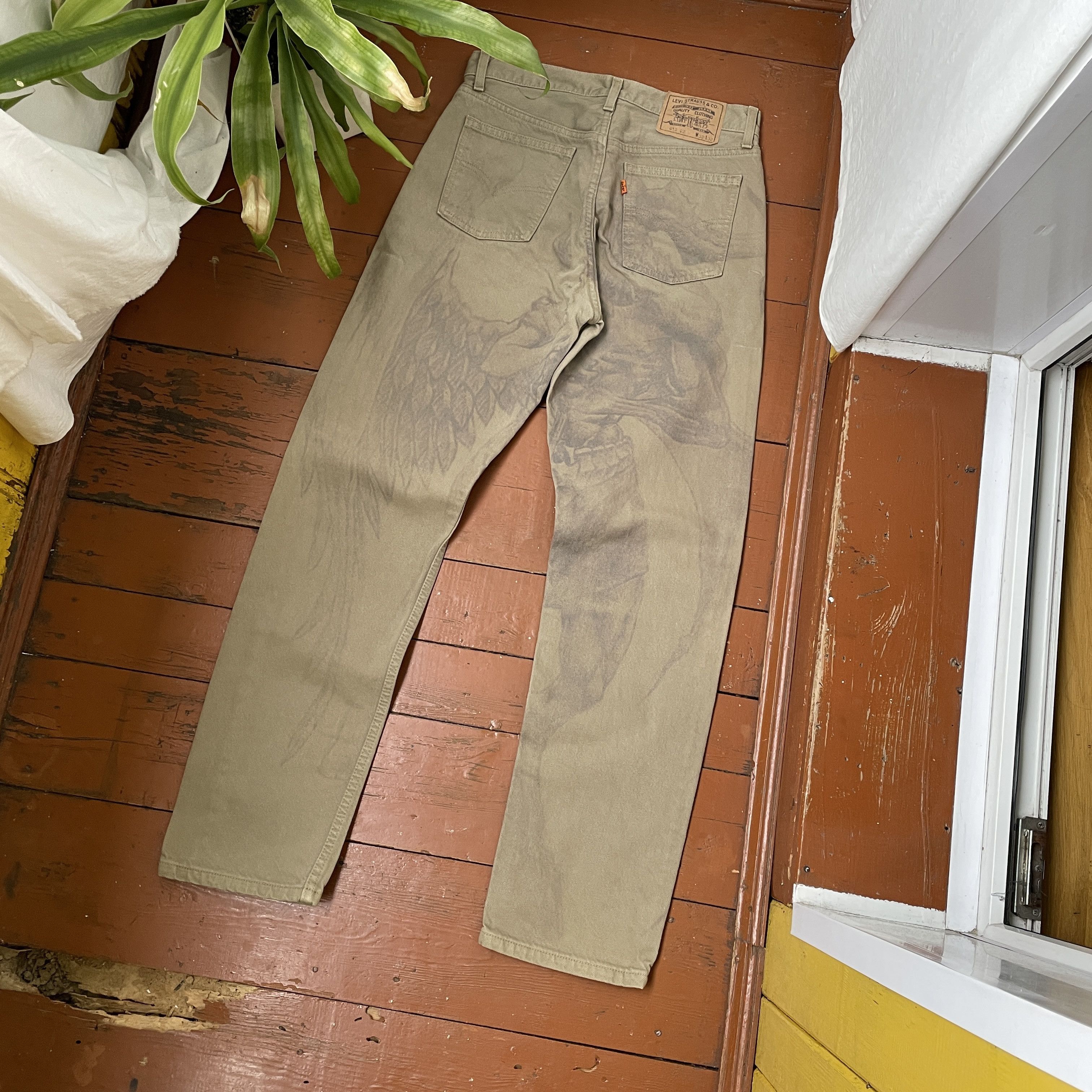 Levi's Levi's custom pants devil and angels opium y2k faded rare Size US 32 / EU 48 - 4 Thumbnail