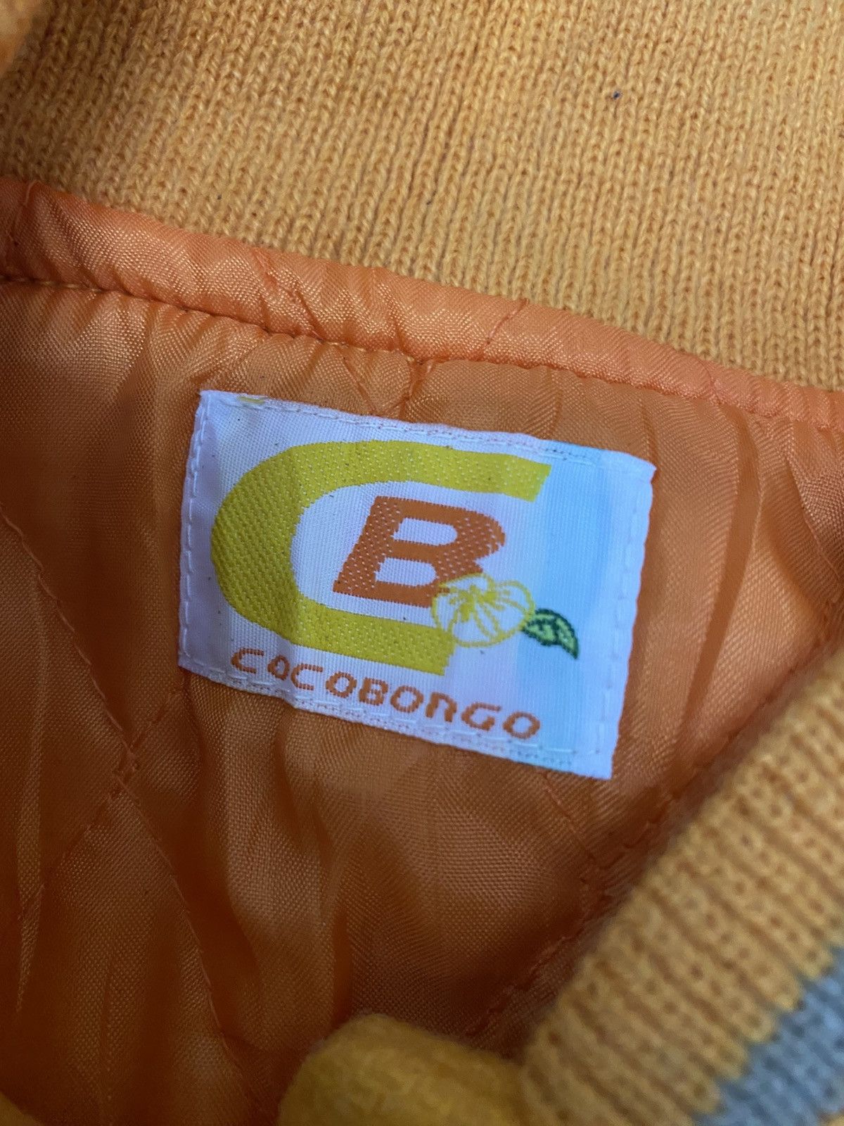 Japanese Brand Cocobongo leather sleeve varsity jacket Size US S / EU 44-46 / 1 - 7 Thumbnail