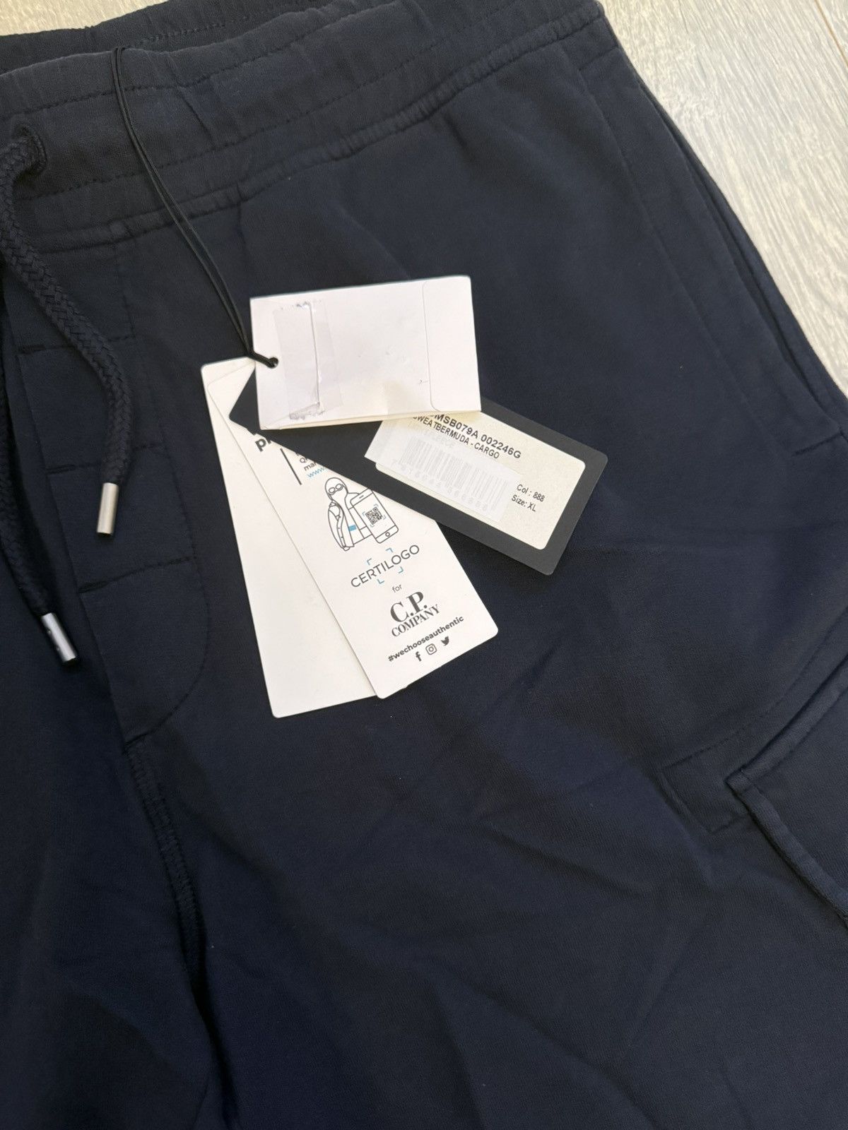 C.P. Company CP Company Navy Brand New Summer Streetwear Baggy Shorts Size US 34 / EU 50 - 4 Thumbnail