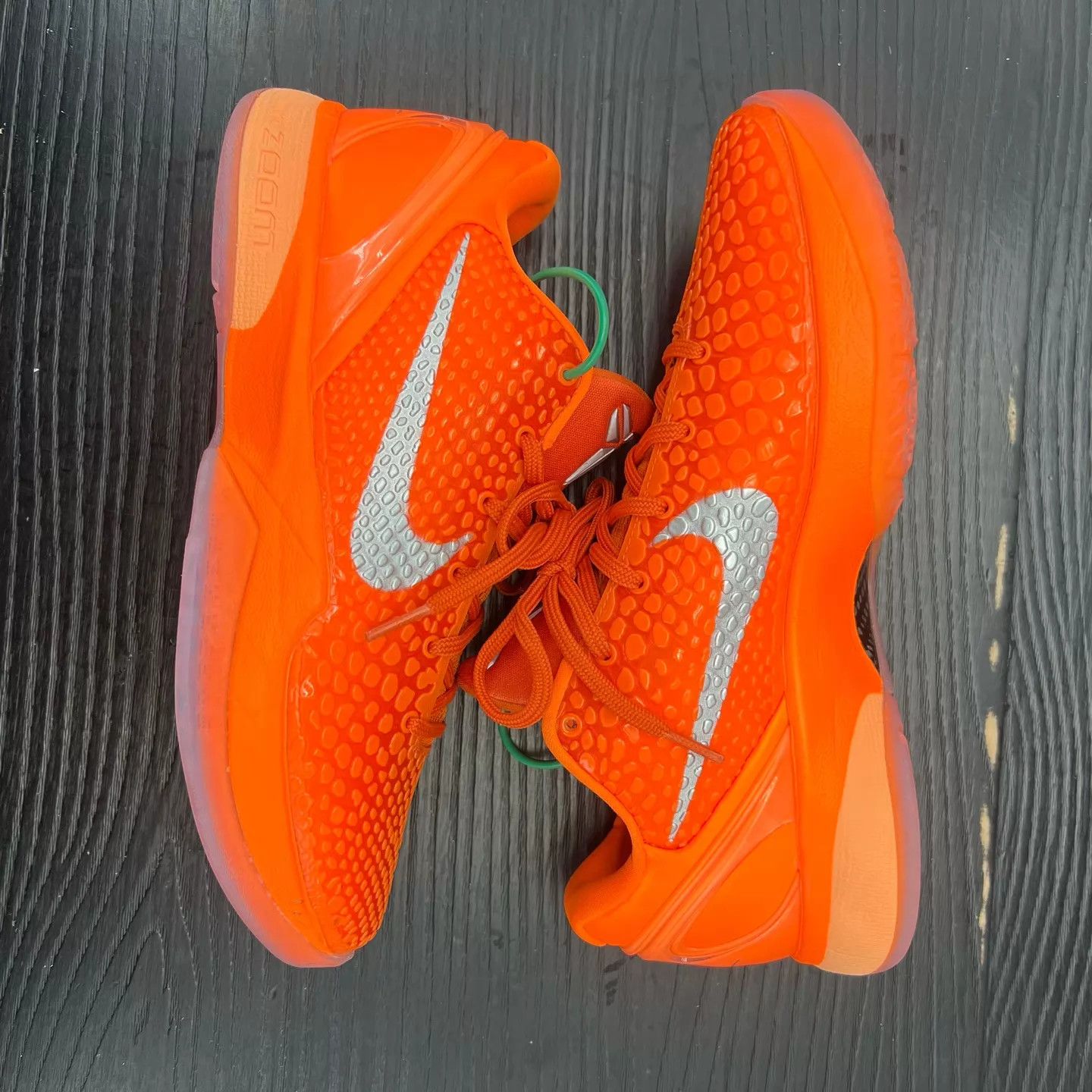 Nike zk6 Orange Silver 42 Mint Size US 9 / EU 42 - 2 Thumbnail