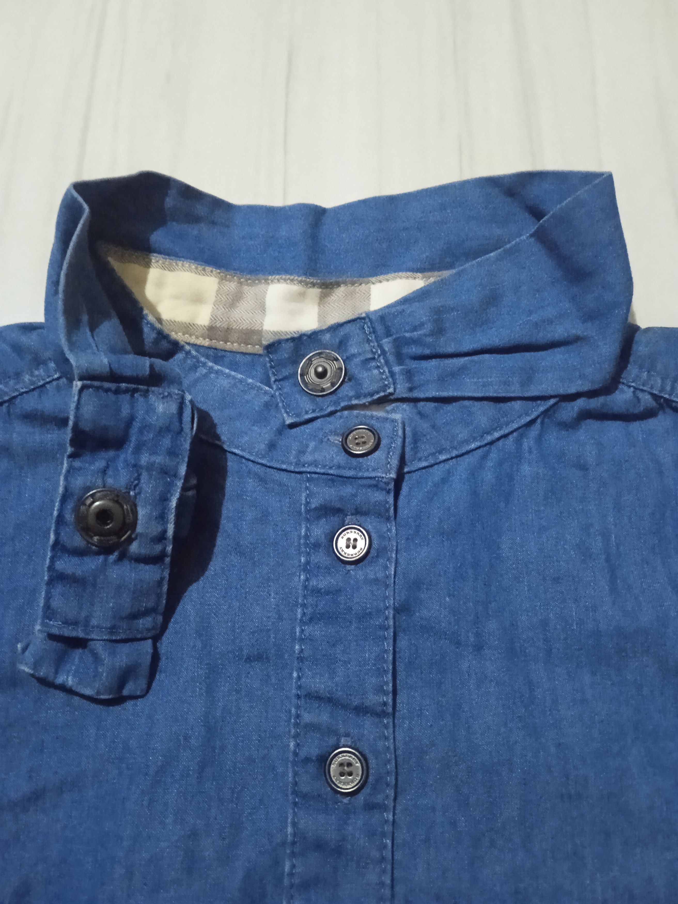 Burberry Burberry Denim Dress Size S / US 4 / IT 40 - 3 Thumbnail