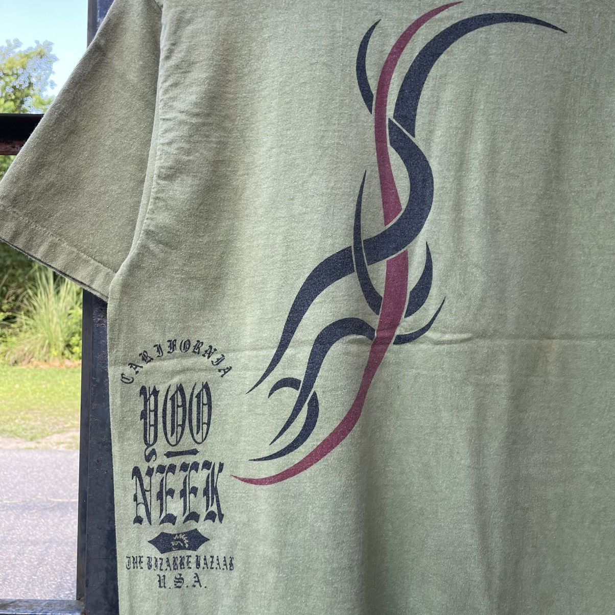 Other 🔥Vintage 90s YOONEEK Flame Tribe Design Skateboard Tee Size US M / EU 48-50 / 2 - 5 Thumbnail