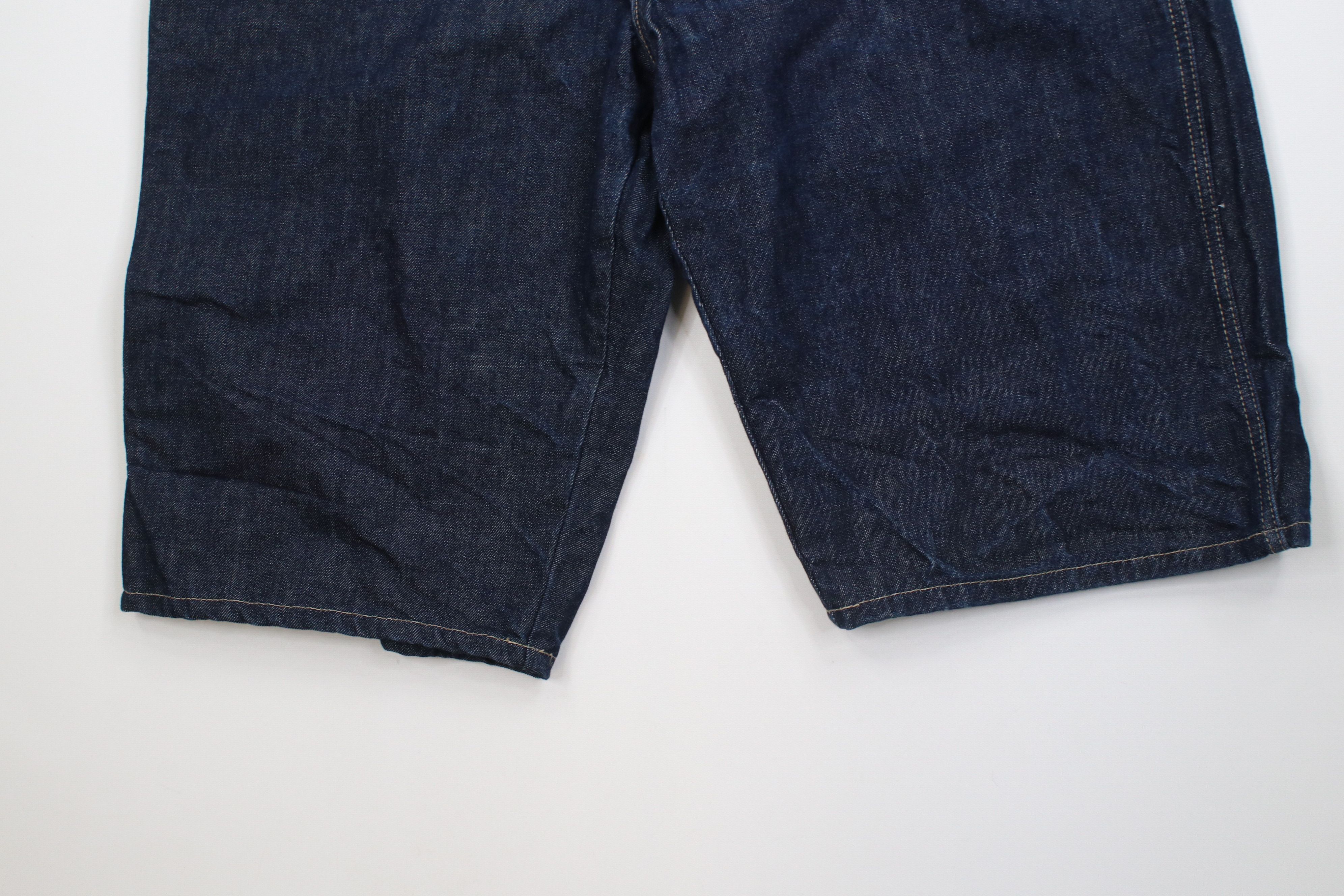 Dickies Vintage Y2K Dickies Fit Dungaree Denim Jean Shorts Jorts Size US 40 / EU 56 - 4 Thumbnail
