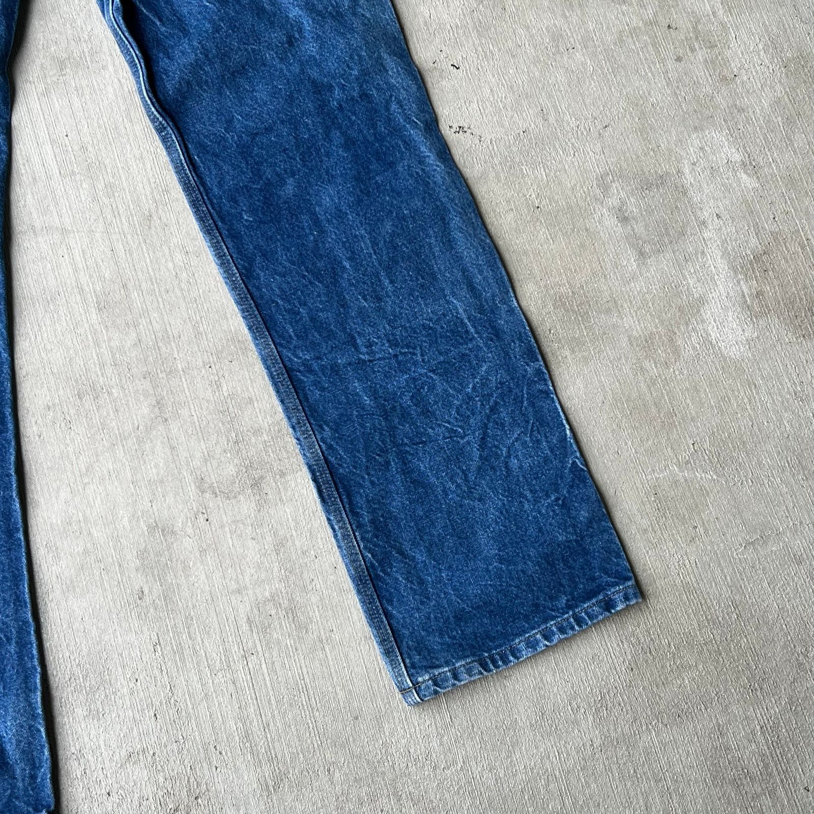 Carhartt × Vintage Carhartt blue denim jeans double knee work carpenter pants Size US 30 / EU 46 - 10 Thumbnail