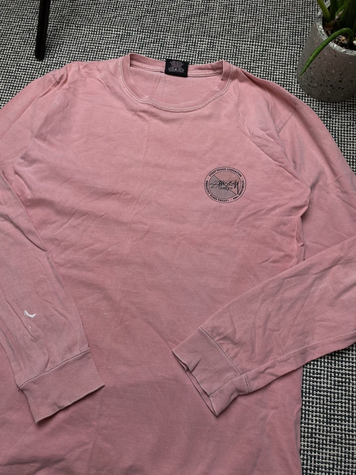 Stussy × Vintage Stussy vintage long sleeve big logo y2k Size US S / EU 44-46 / 1 - 9 Thumbnail