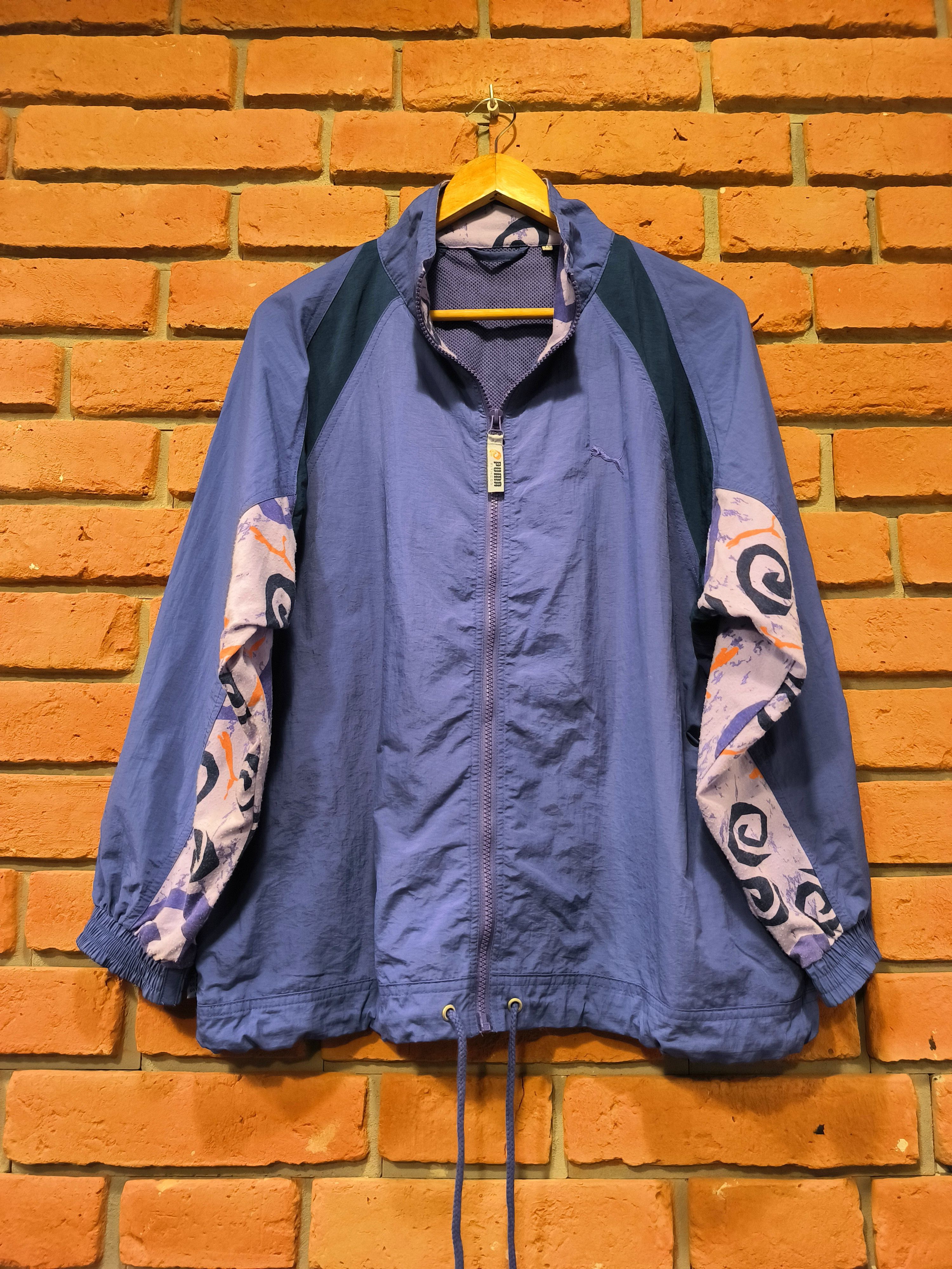 Puma × Vintage Vintage Puma Jacket Violet Size US M / EU 48-50 / 2 - 1 Thumbnail