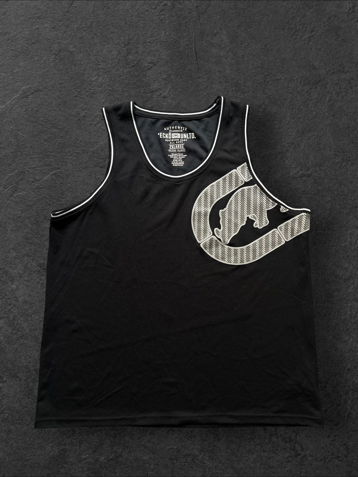 Ecko Unltd. × Vintage Ecko UNLTD Vintage T-Shirt Center Logo Y2K Size US XXL / EU 58 / 5 - 1 Thumbnail