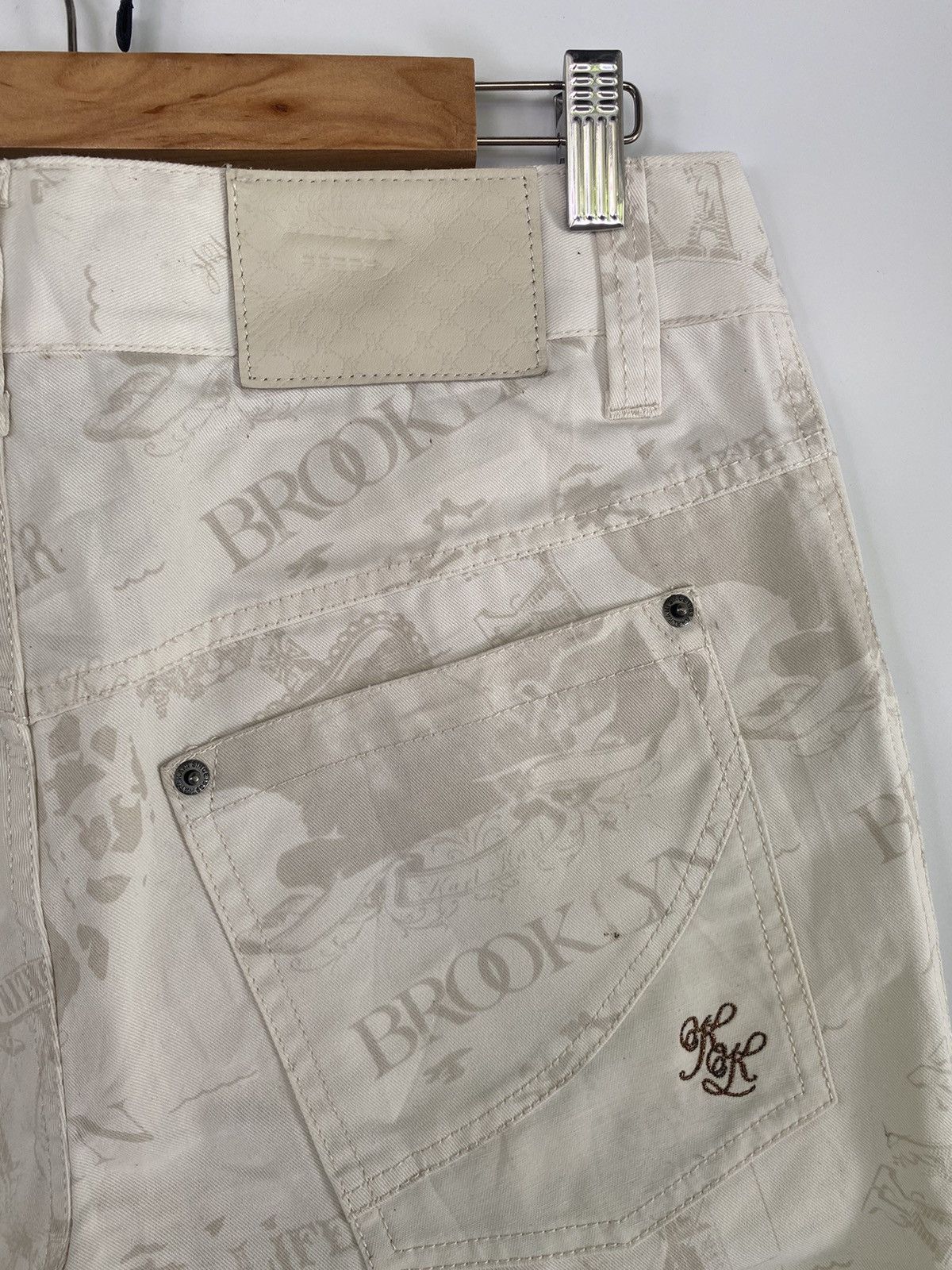 Japanese Brand × Karl Kani Karl Kani Printed Brooklyn Short Pants Size US 34 / EU 50 - 8 Thumbnail