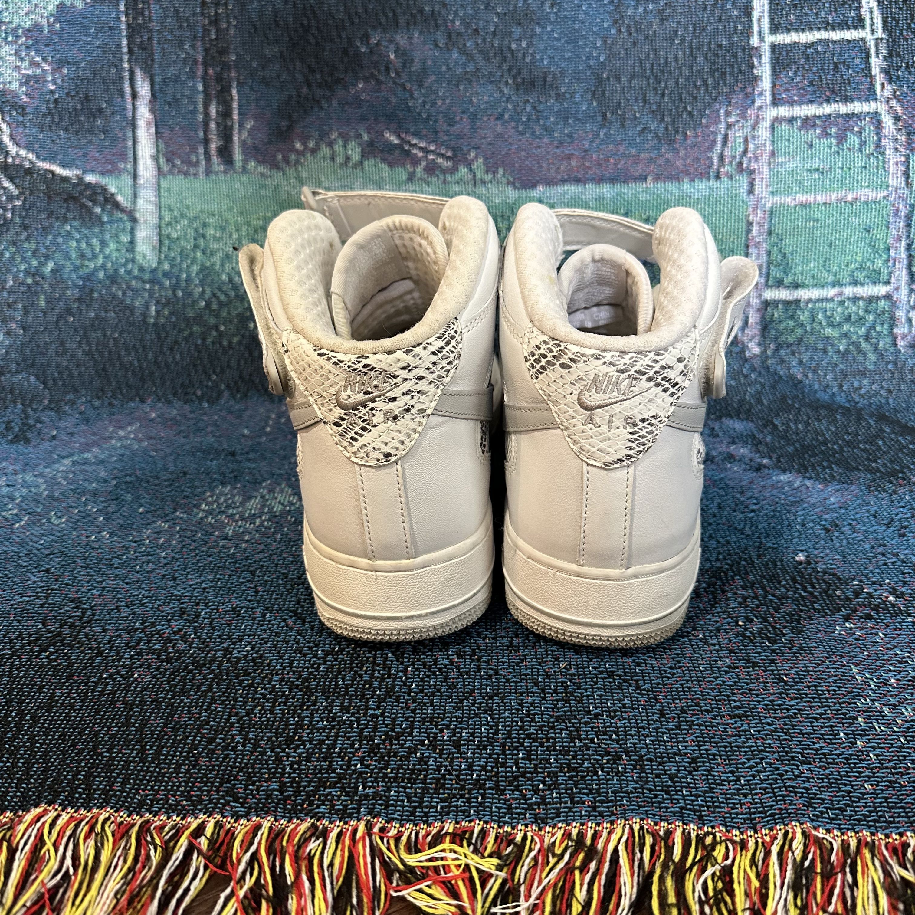 2006 Nike Air Force 1 Mid Premium Cocoa Snake skin