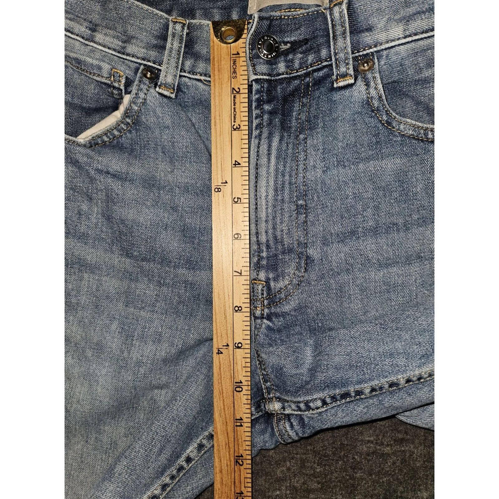 Everlane VINTAGE Everlane Slim Jeans Men's 32x28 32x30 Straight Mid Denim Stretch Blue Cotton Elastane Jeans Men Slim Pockets City Hipster Preppy Modern Size US 32 / EU 48 - 4 Thumbnail