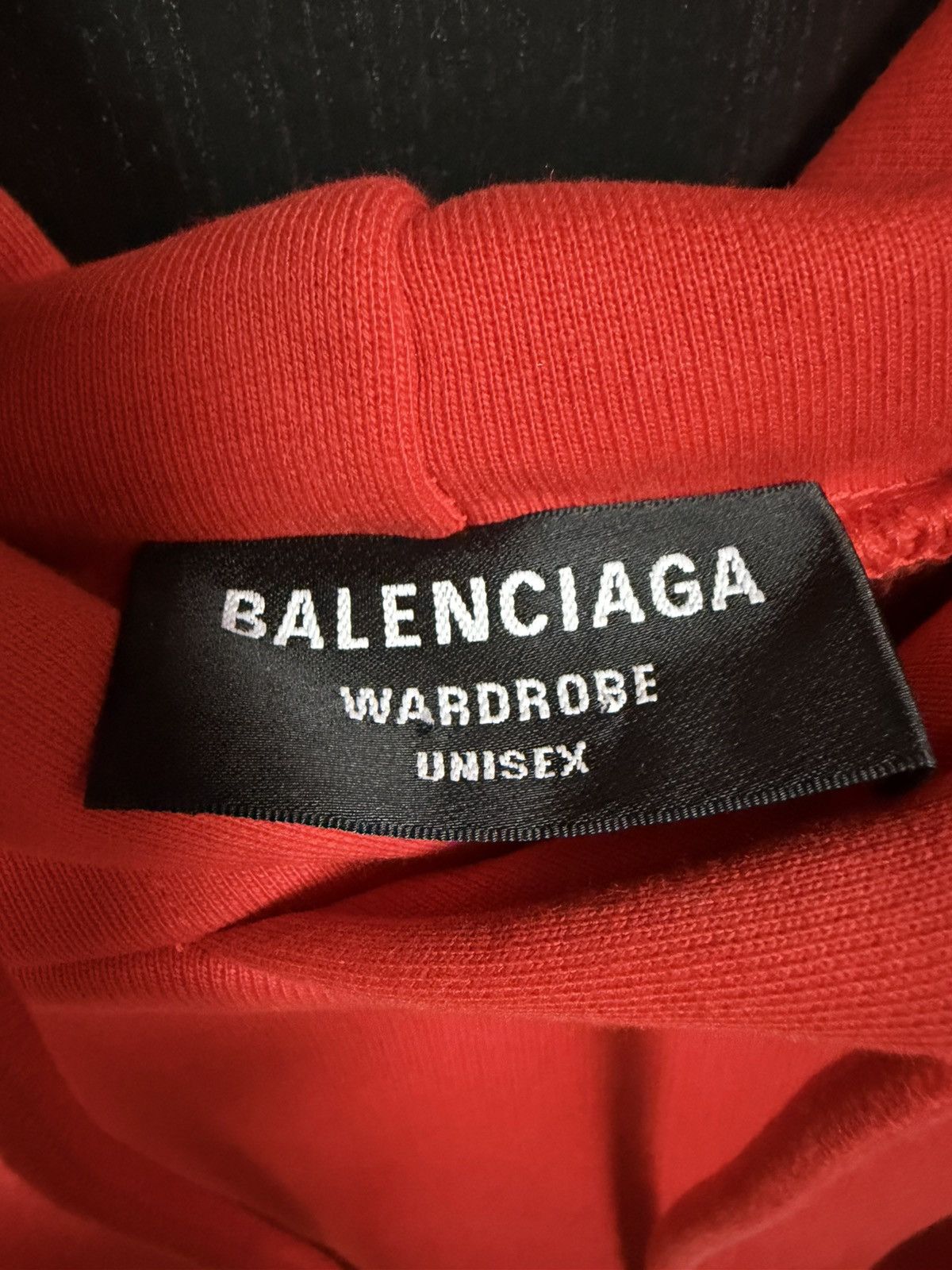 Balenciaga Balenciaga Red Hoodie Size US M / EU 48-50 / 2 - 3 Thumbnail