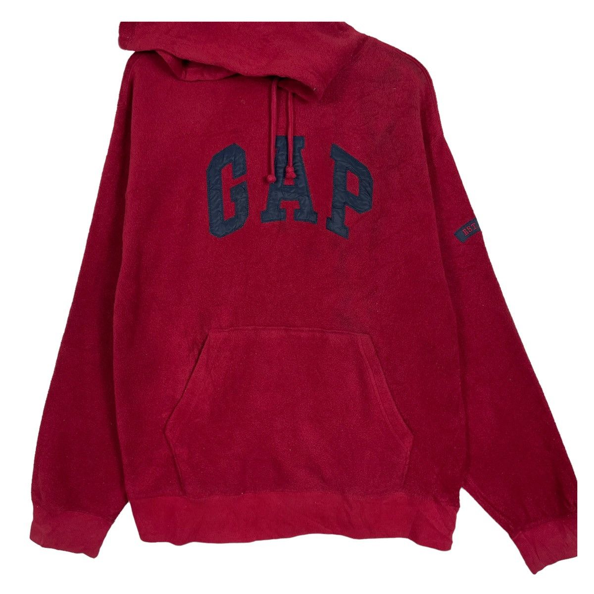 Japanese Brand × Vintage 💥90s GAP FLEECE PULLOVER HOODIE STREETWEAR FASHION Size US L / EU 52-54 / 3 - 5 Thumbnail