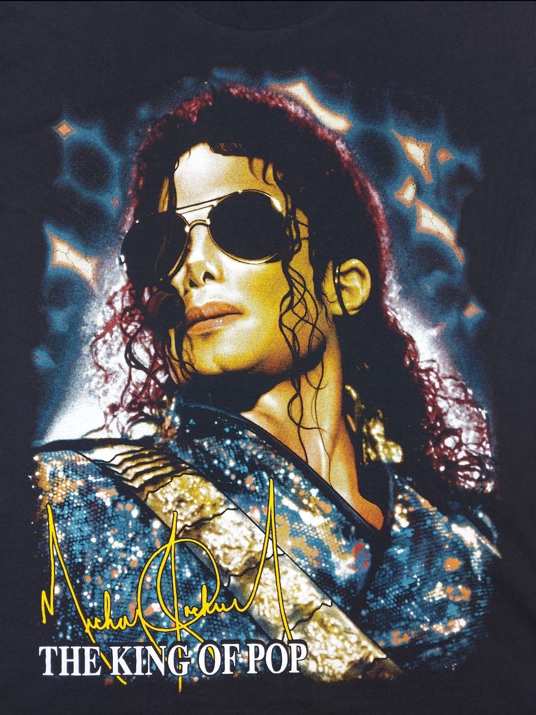 Michael Jackson Y2K Michael Jackson King Of Pop Memorial Single-Stitch TEE Size US M / EU 48-50 / 2 - 4 Thumbnail
