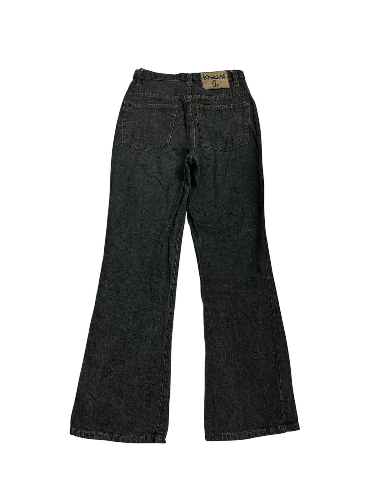 Rick Owens 2000 Kansai O2 Flare Jeans Y2K Goa Lgb If Six Was Nine Style Size US 26 / EU 42 - 1 Thumbnail