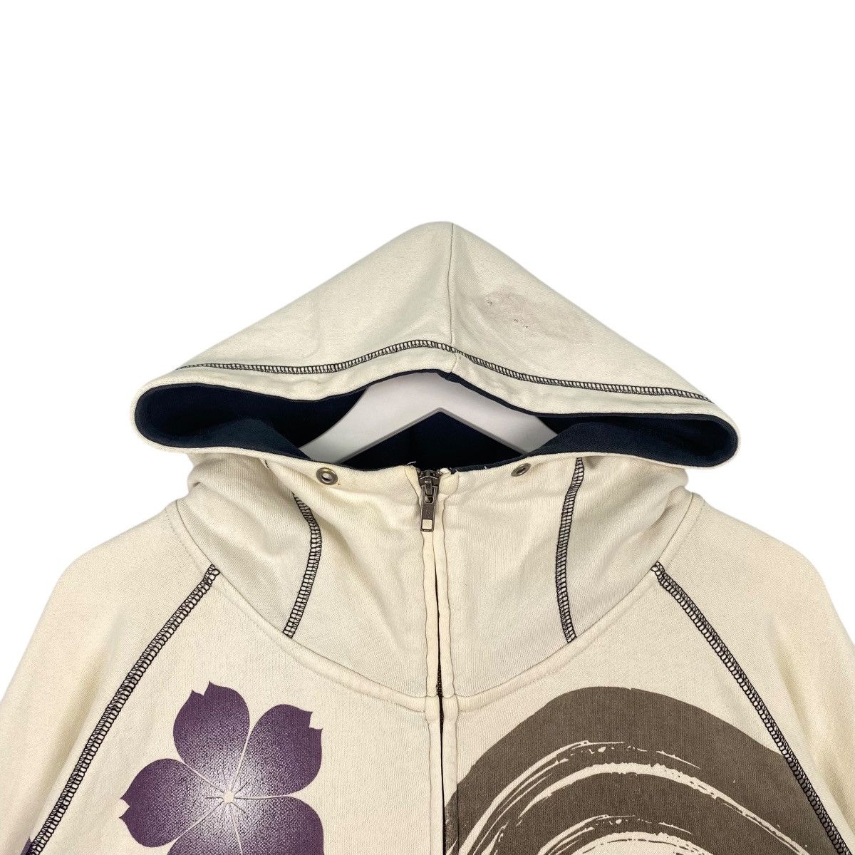 Designer × Vintage Vintage Banzai Sakujan Souvenir Jacket Sanmaruichi White Size US XL / EU 56 / 4 - 4 Thumbnail