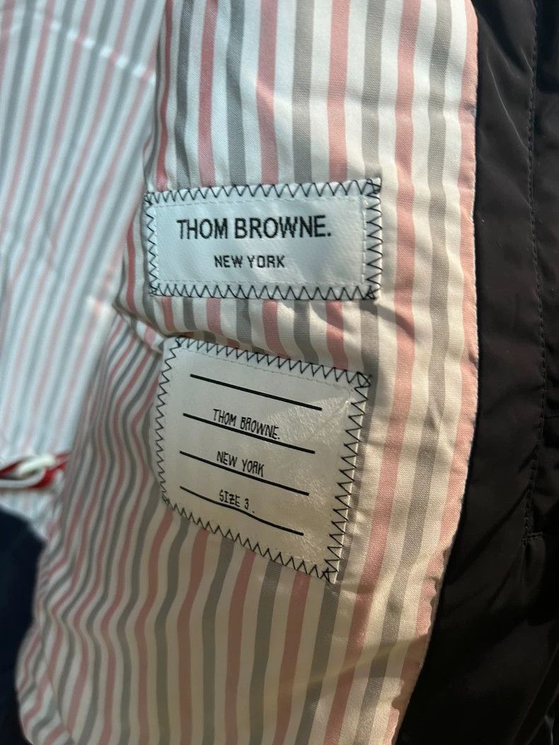 Thom Browne Thom Browne size3 Blue and green down jacket Size US L / EU 52-54 / 3 - 4 Thumbnail