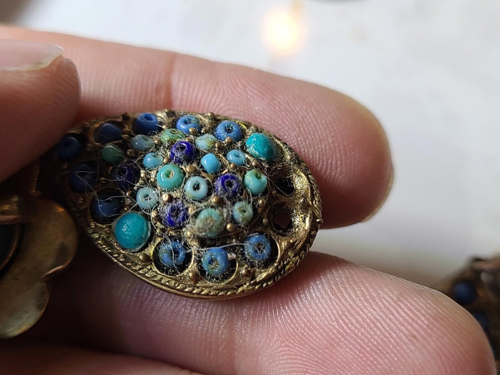 GAS Gas Bijoix St Tropez Vintage Designer Statement Earrings Size ONE SIZE - 5 Thumbnail