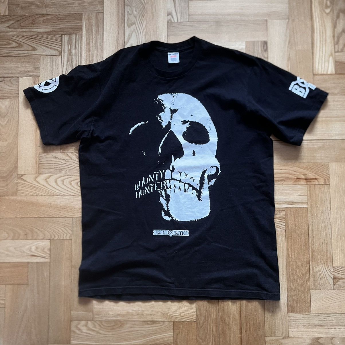 Bounty Hunter × Supreme Supreme Bounty Hunter Skulls Tee Black L Size US L / EU 52-54 / 3 - 1 Thumbnail