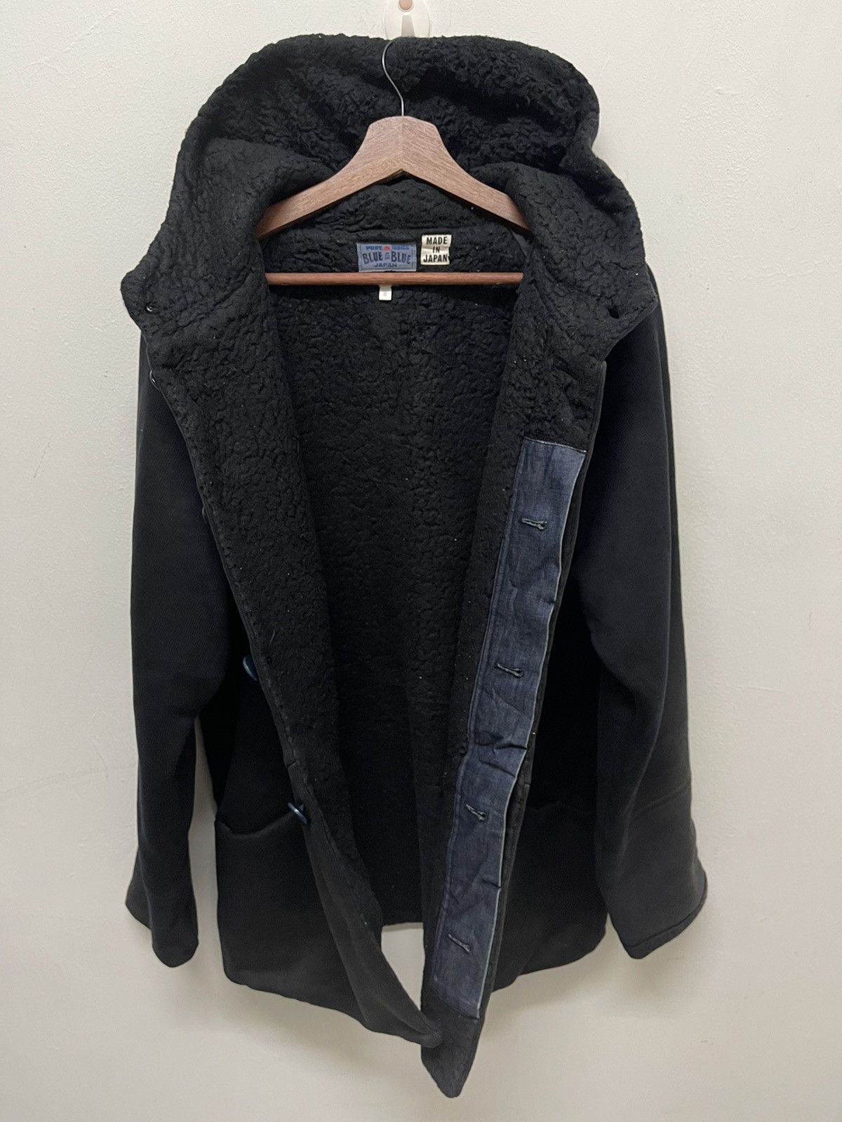 Blue Blue Japan AUTUMN WINTER 90’s BLUE BLUE PURE INDIGO ARIGATO HOOD Size US L / EU 52-54 / 3 - 2 Thumbnail