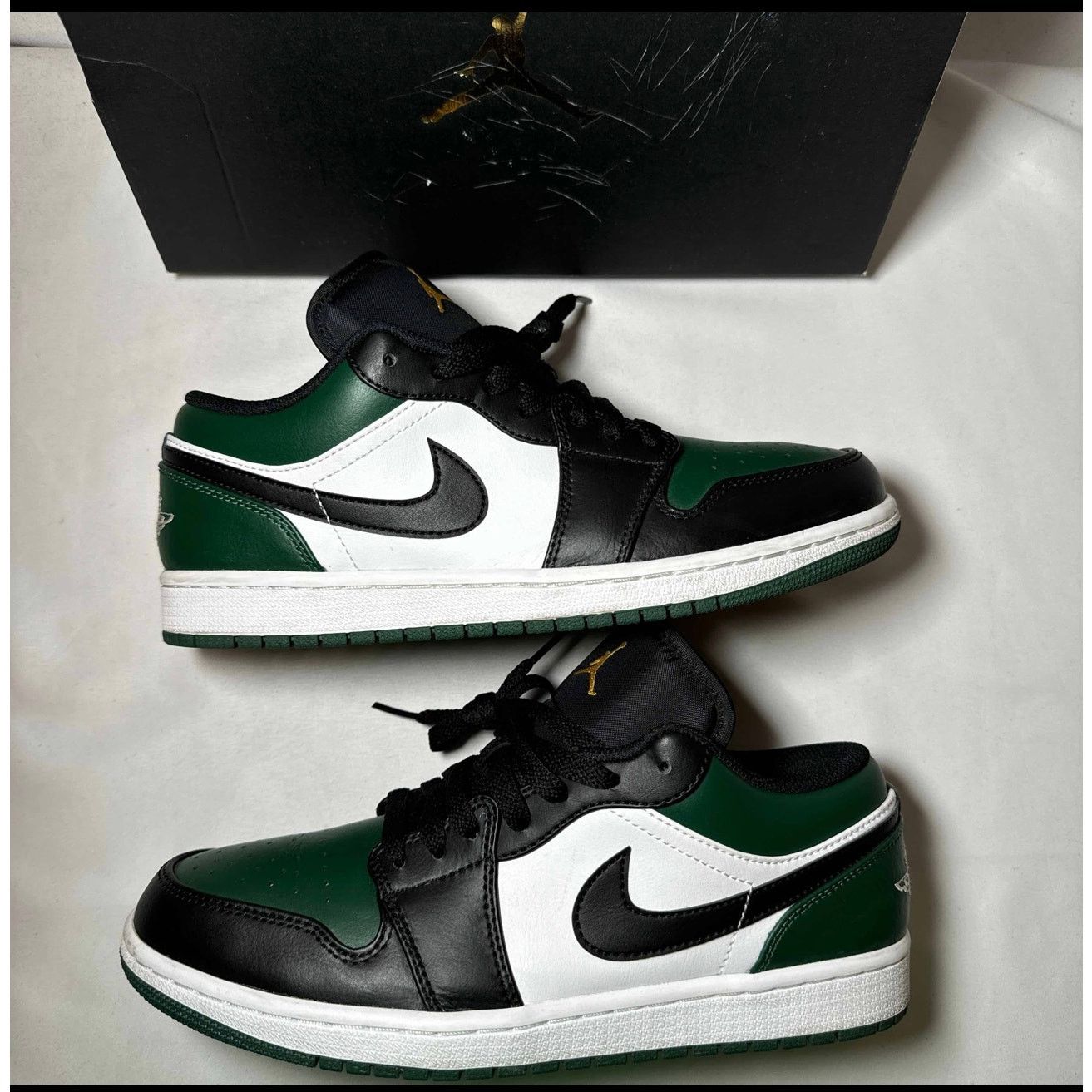 Jordan Brand × Nike Size 8 - Nike Air Jordan 1 Low Green Toe Men's Shoes Size US 8 / EU 41 - 2 Thumbnail
