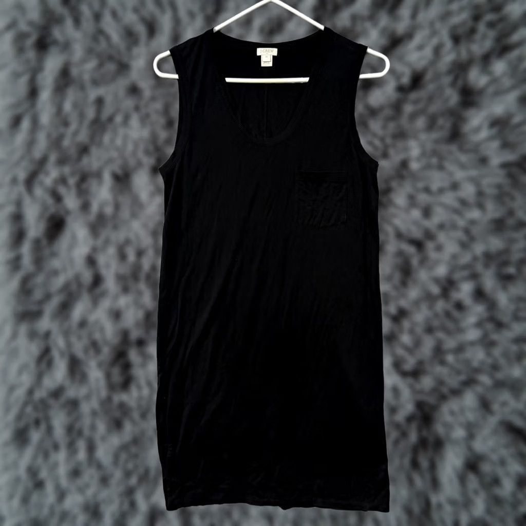 J.Crew J.CREW Tank Dress XS Modern Minimalist Capsule Wardrobe Quiet Luxury Whimsigoth Size XS / US 0-2 / IT 36-38 - 1 Thumbnail