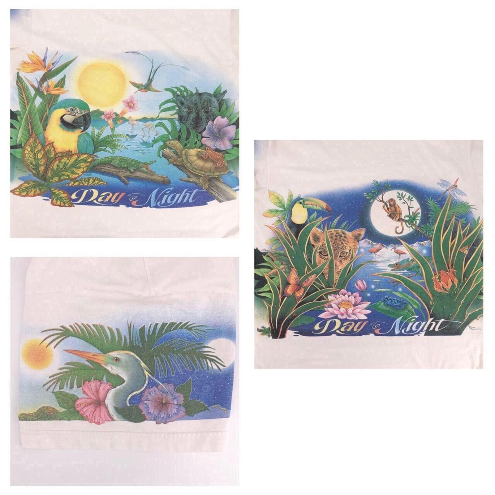 Vintage 90s Caribbean Soul AOP all over print tshirt 1990s vintage Size US L / EU 52-54 / 3 - 3 Thumbnail