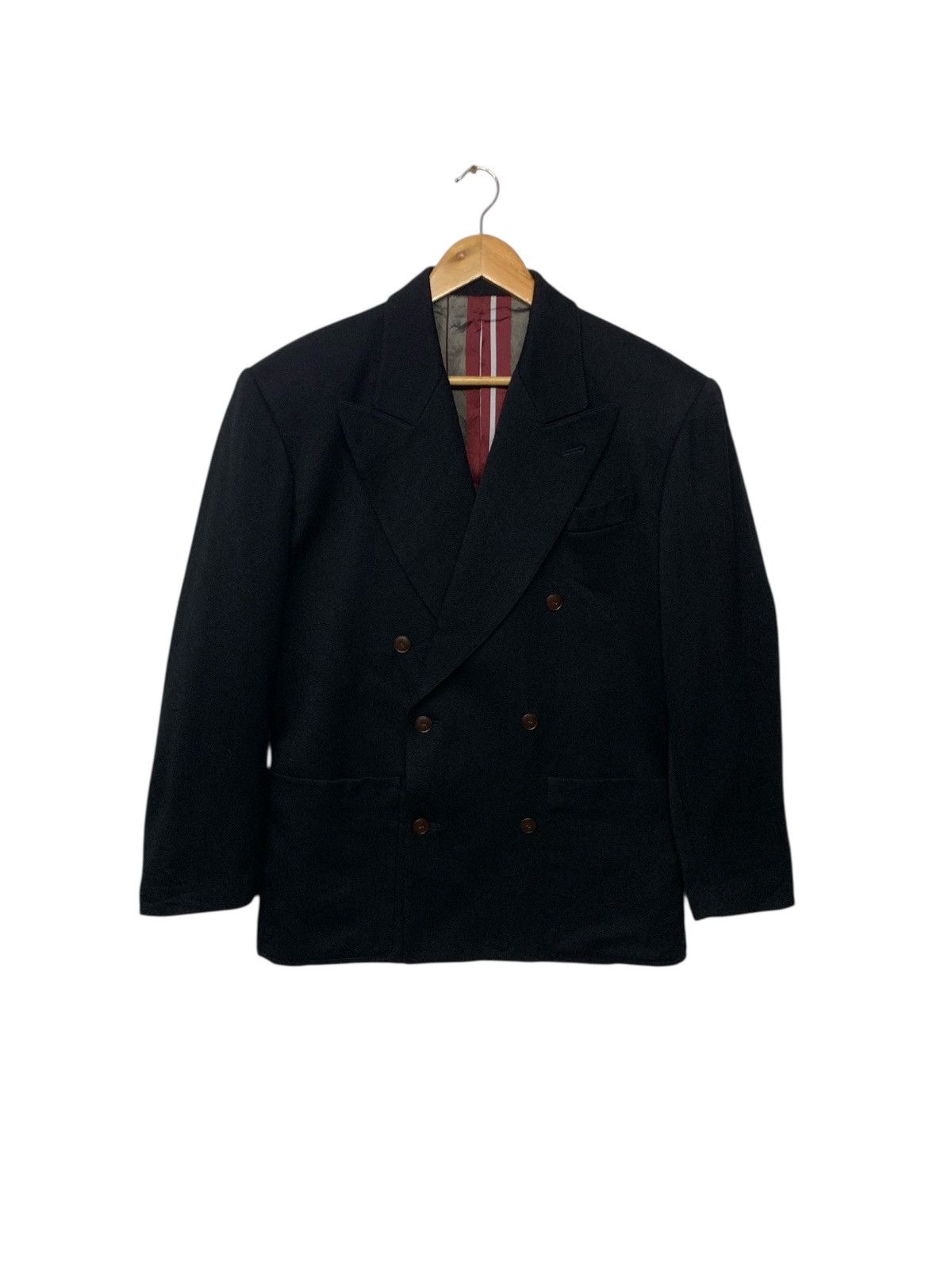Jean Paul Gaultier Very Rare Jean Paul Gaultier Homme Heavy Wool Jacket Size US M / EU 48-50 / 2 - 1 Thumbnail