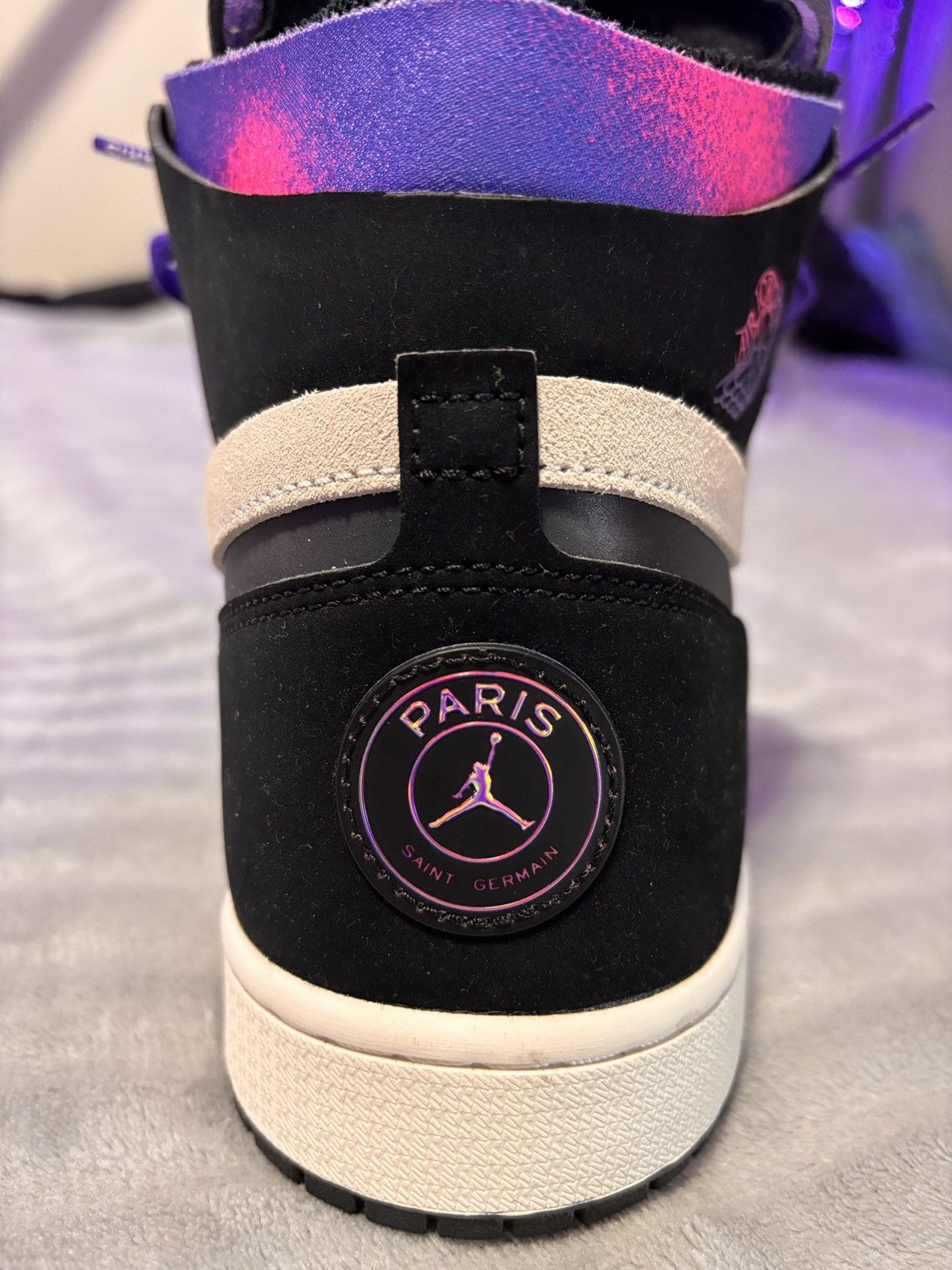 Jordan Brand Paris Saint-Germain x Air Jordan 1 High Zoom Comfort 'Paris' Size US 11 / EU 44 - 9 Thumbnail