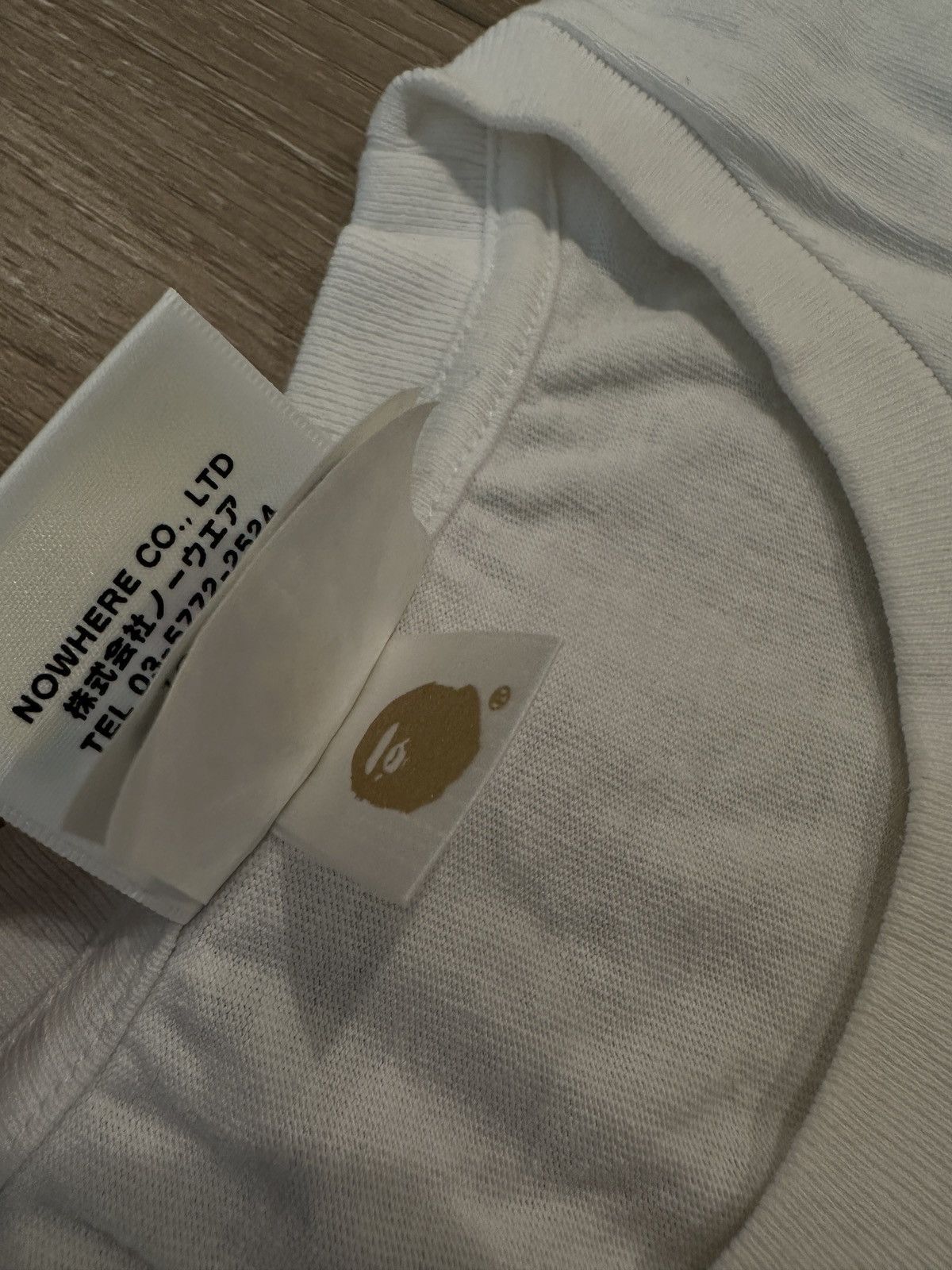 Bape Bape Glow In The Dark College Camo Tee Size US L / EU 52-54 / 3 - 8 Thumbnail