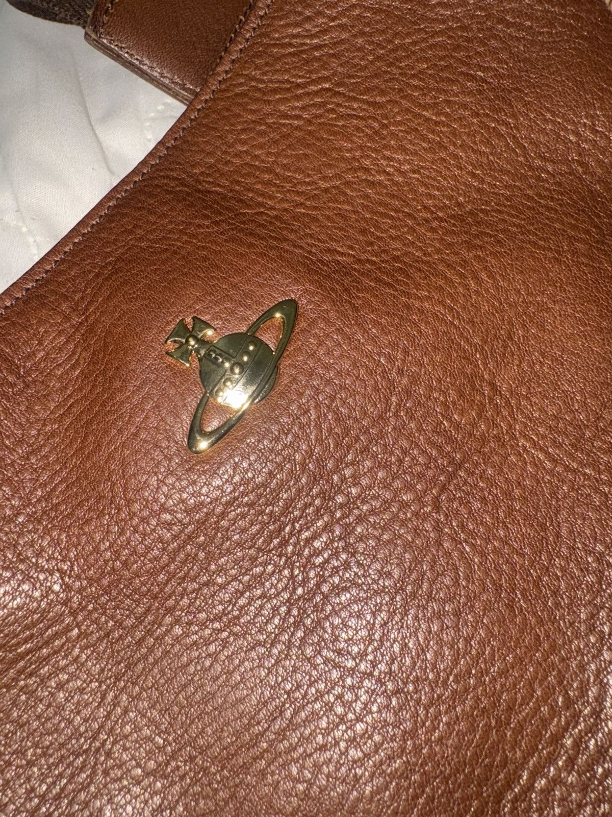 Vivienne Westwood Vivienne Westwood Vintage leather messenger bag Size ONE SIZE - 3 Thumbnail