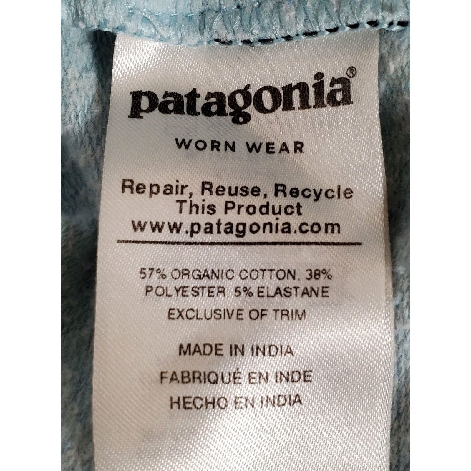 Patagonia Patagonia Sweatshirt Pullover Hoody Logo Heather Blue Women Size M Size M / US 6-8 / IT 42-44 - 6 Thumbnail