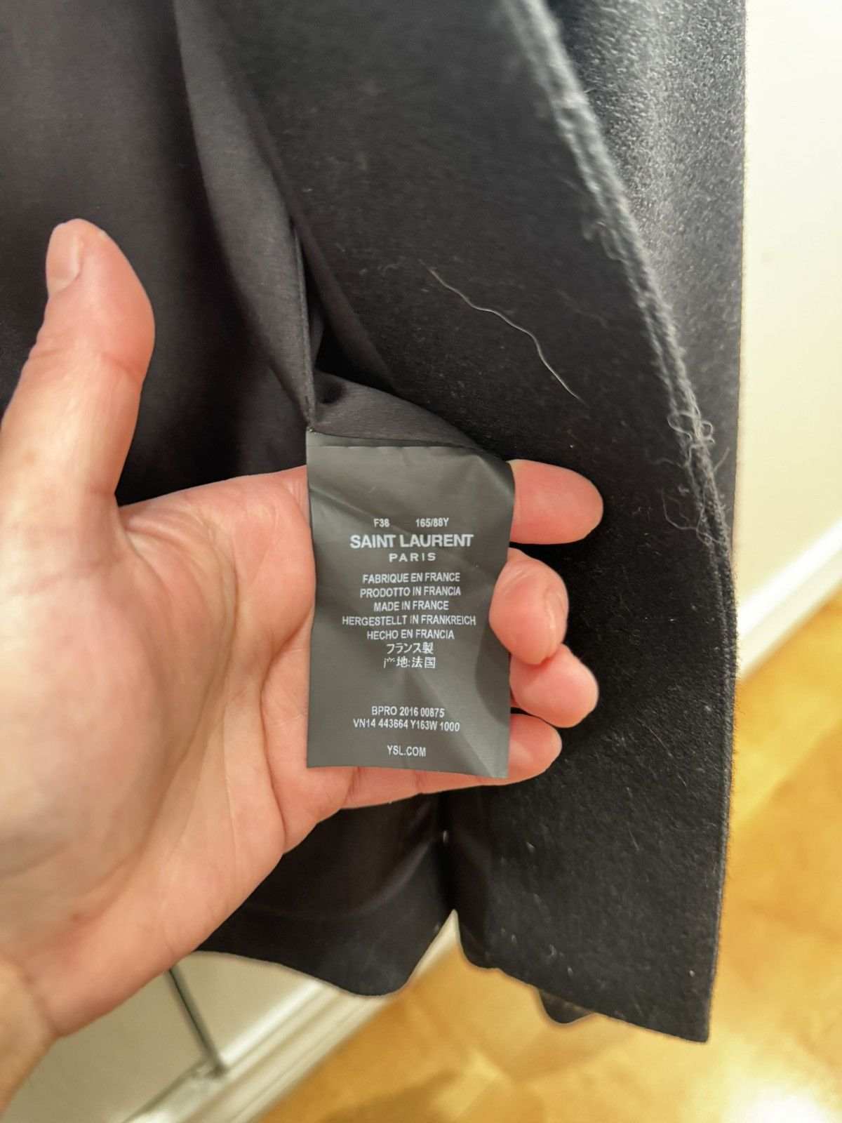Saint Laurent Paris Saint Laurent Paris Blazer Size XS / US 0-2 / IT 36-38 - 2 Thumbnail