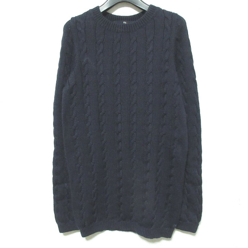 Other Other 45R Wool Cable Knit Sweater Textile Tops 5088036 DUTY FREE for USA Size ONE SIZE - 1 Thumbnail