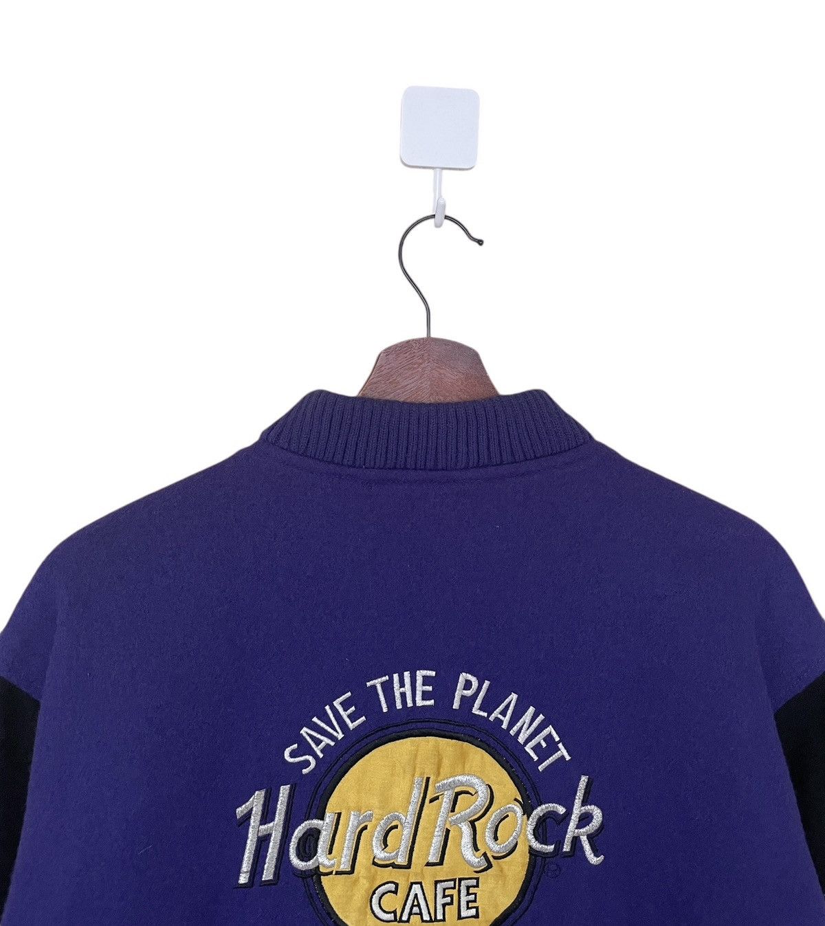 Hard Rock Cafe × Vintage Vintage Hard Rock Cafe Varsity Jacket 1990s Size US M / EU 48-50 / 2 - 4 Thumbnail