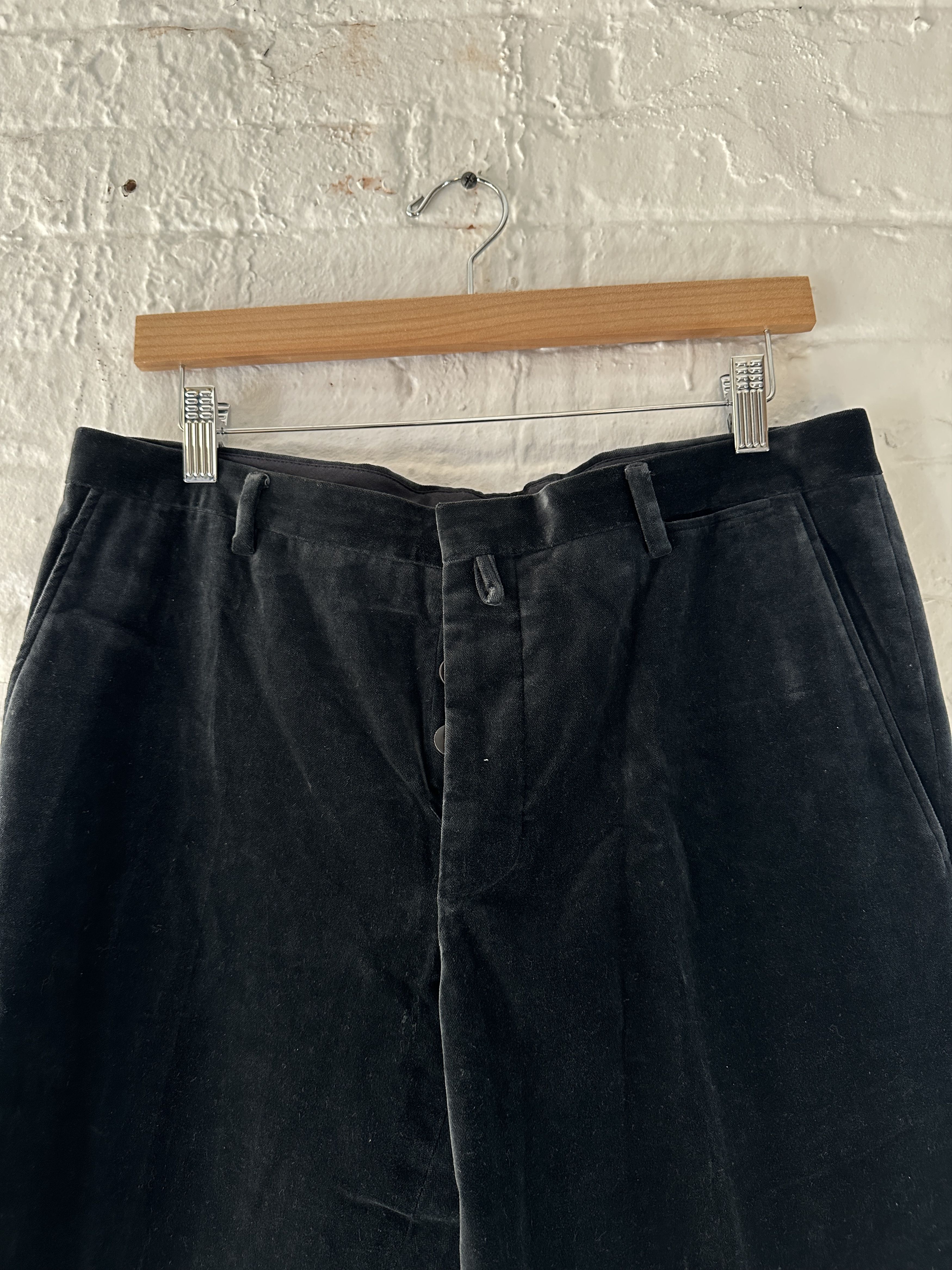 Jil Sander Jil Sander Velour Trousers Size US 34 / EU 50 - 2 Thumbnail