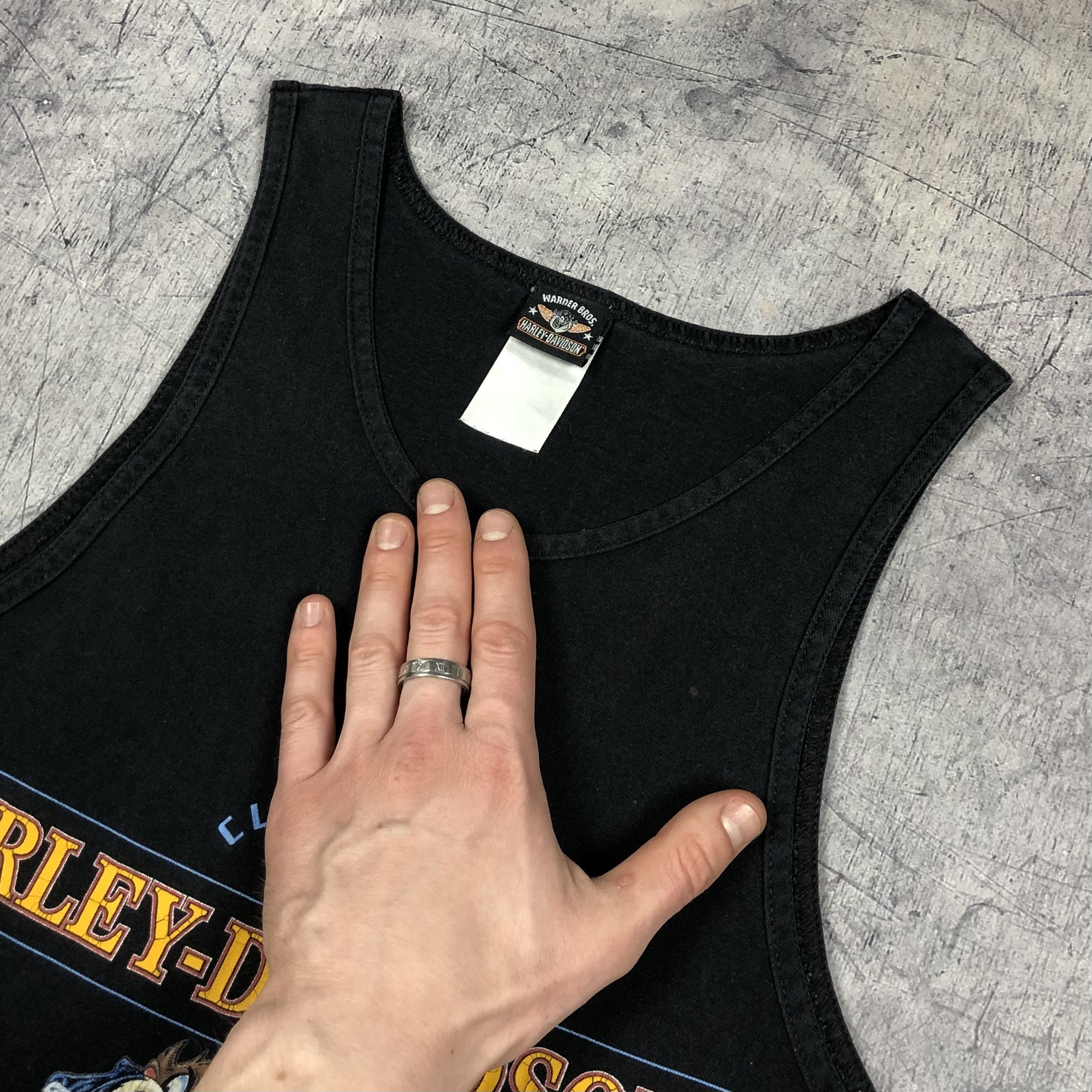 Harley Davidson 2000 Harley Davidson Warner Bros Taz Tank Top Size US M / EU 48-50 / 2 - 5 Thumbnail