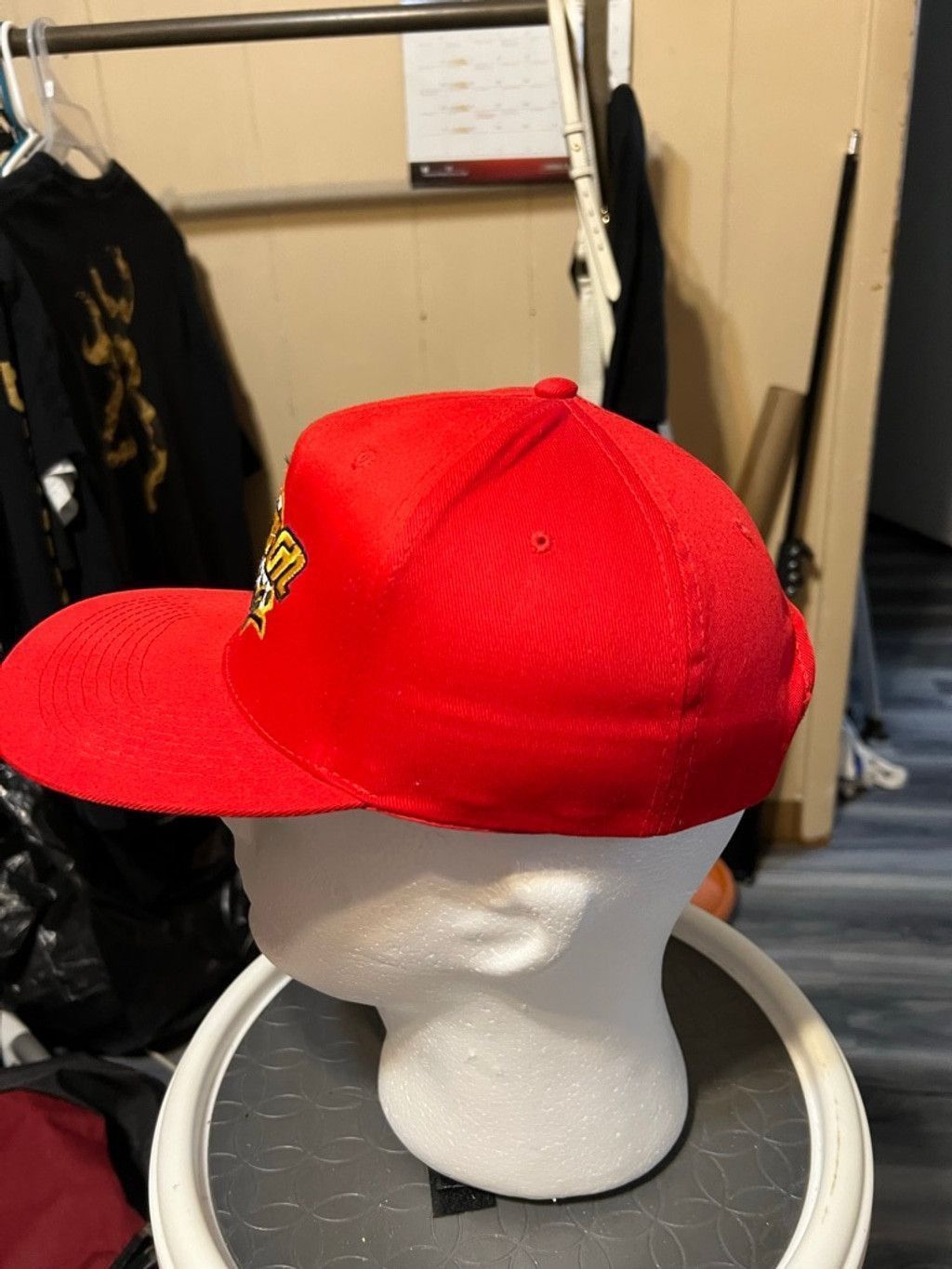 Vintage Men's Athletic Headwear Snap-on Racing Red Hat Size ONE SIZE - 2 Thumbnail