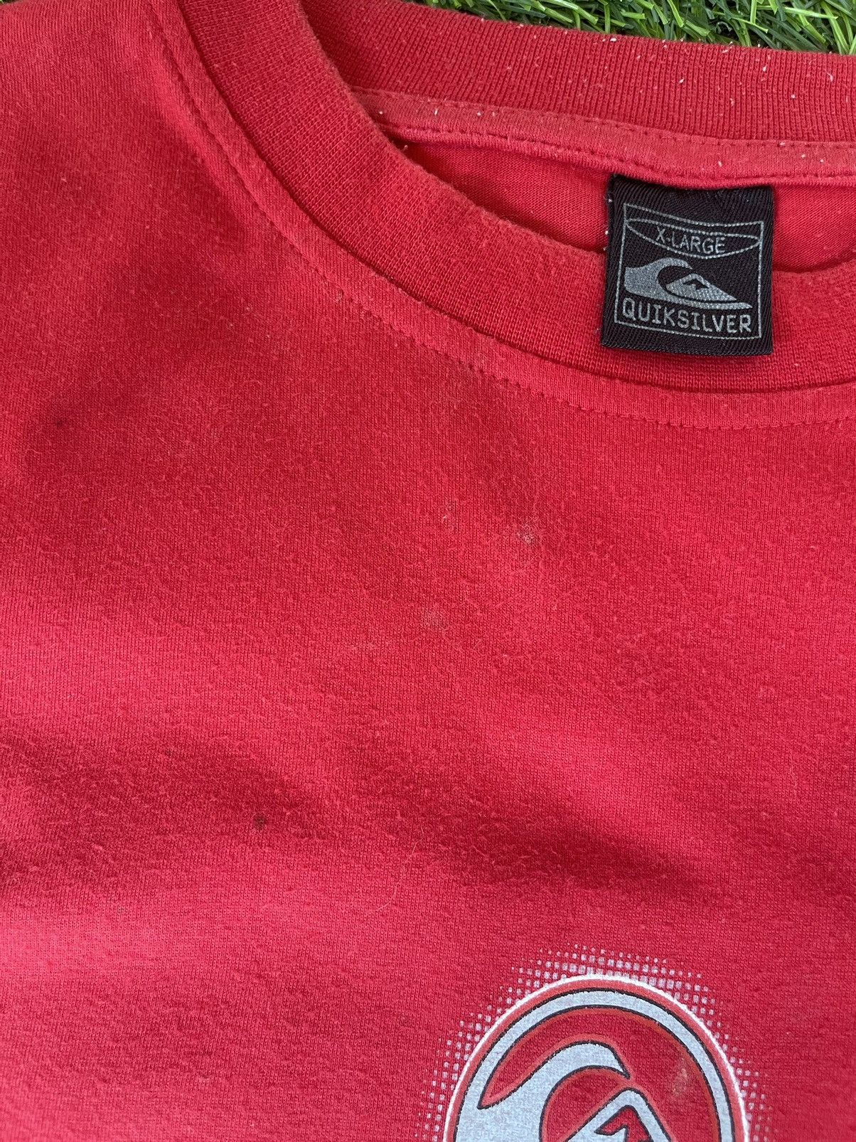 Quiksilver Vintage’y2k🔥QUIKSILVER🔥Center Logo Hybrid Tshirt Size US XL / EU 56 / 4 - 10 Thumbnail
