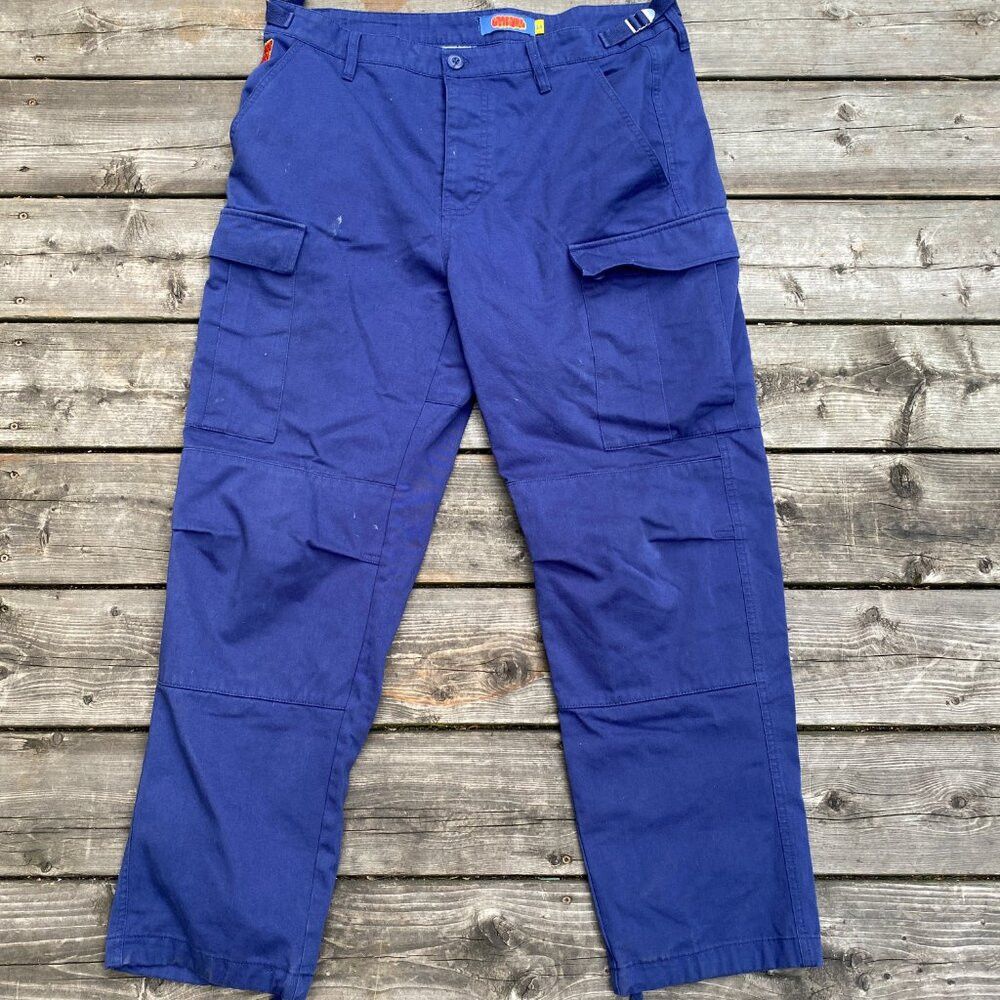 Empyre × Vintage Vintage Y2K Empyre Cargo Pants Size 34 Blue Size US 34 / EU 50 - 7 Thumbnail